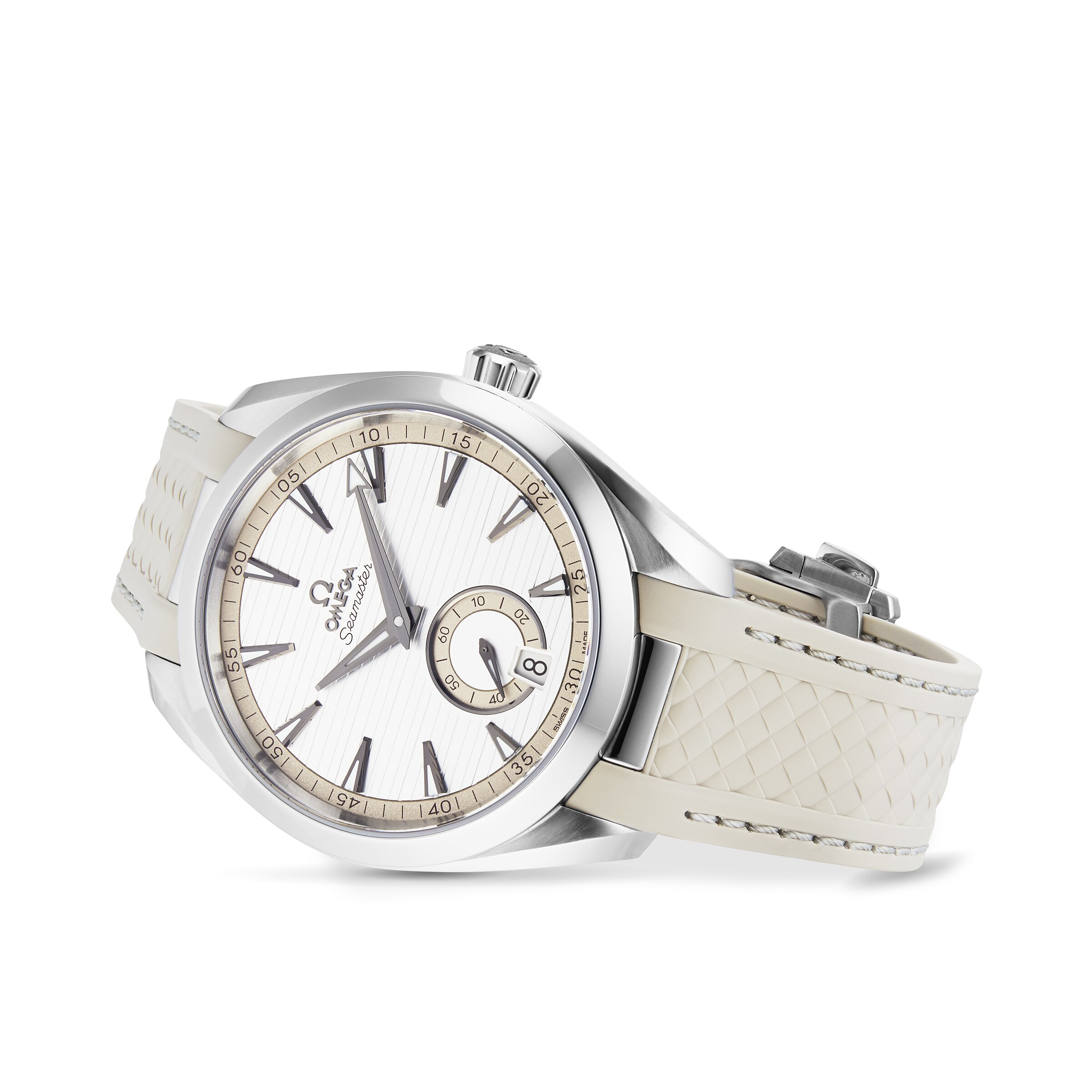 Omega Seamaster Aqua Terra 41mm Automatic Silver Dial Replica Watch - Image 3