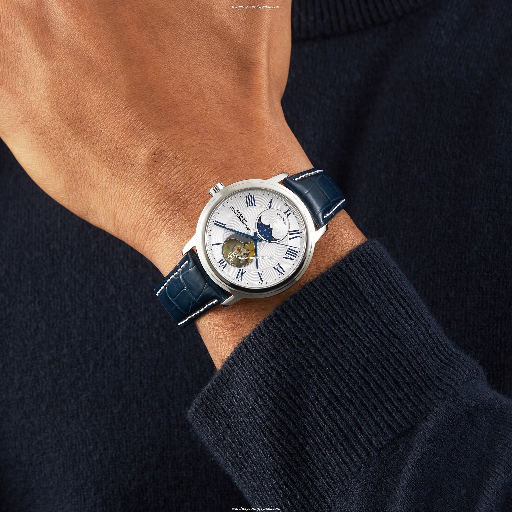 Raymond Weil Maestro 2240-STC-00655 | Automatic Silver Dial | 40mm Stainless Steel - Image 2