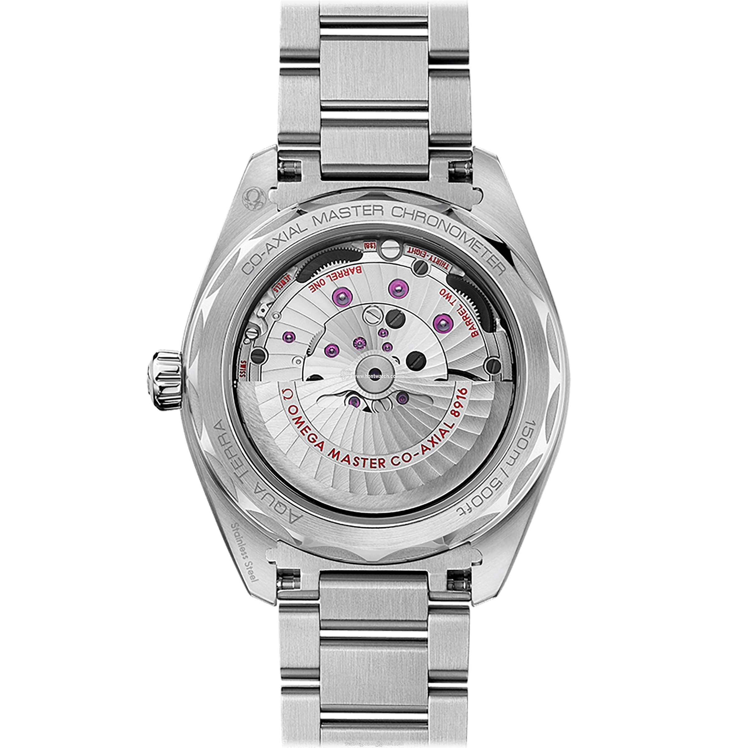 Omega Seamaster Aqua Terra 41mm Automatic Silver Dial Replica Watch - Image 2