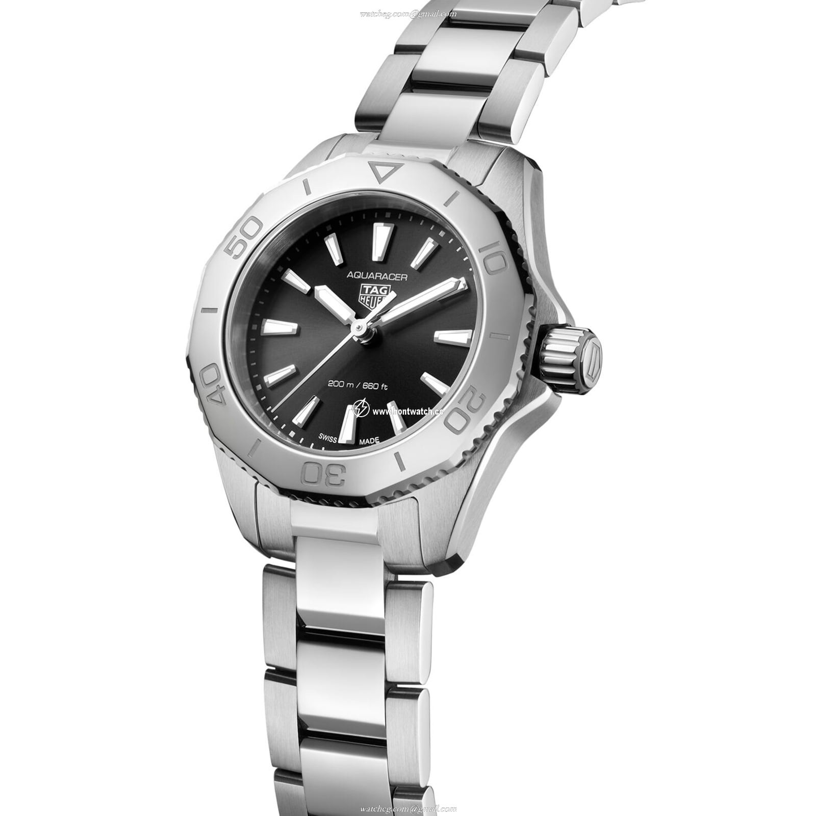 TAG Heuer Aquaracer WBP1410.BA0622 | 30mm Stainless Steel Quartz Watch - Image 2