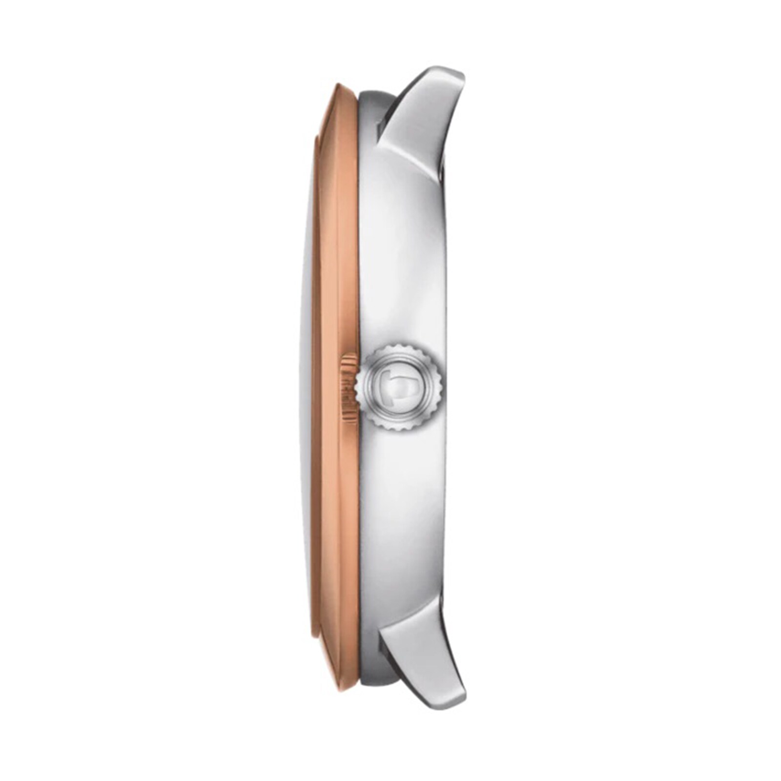 Tissot T-Gold Ladies Watch - 33mm Stainless Steel & Rose Gold - Mother of Pearl Dial - Image 3