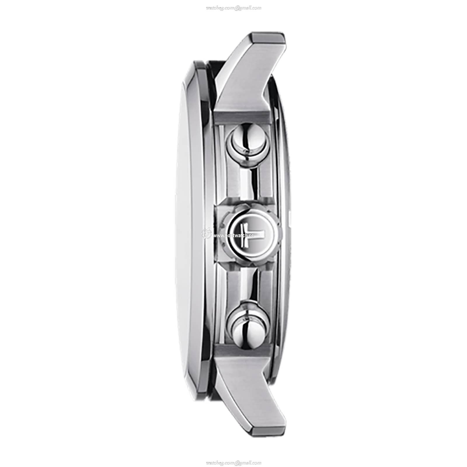 Tissot PRC 200 Black Dial Quartz Watch - 43.5mm Stainless Steel - 200M Water Resistant - Image 2