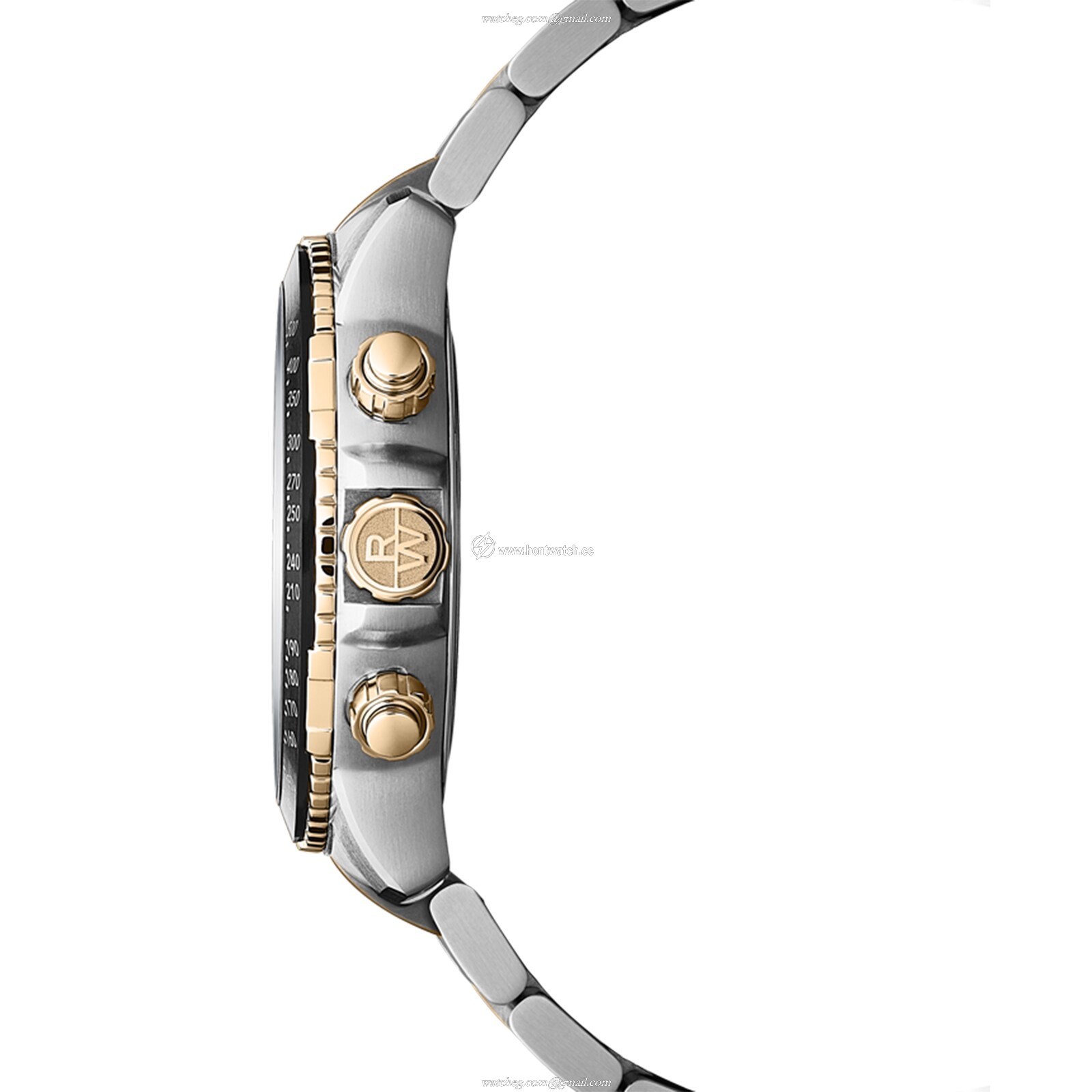 Raymond Weil Tango 8570-RS1-20001 | Black Dial | 43mm Steel & Rose Gold - Image 2