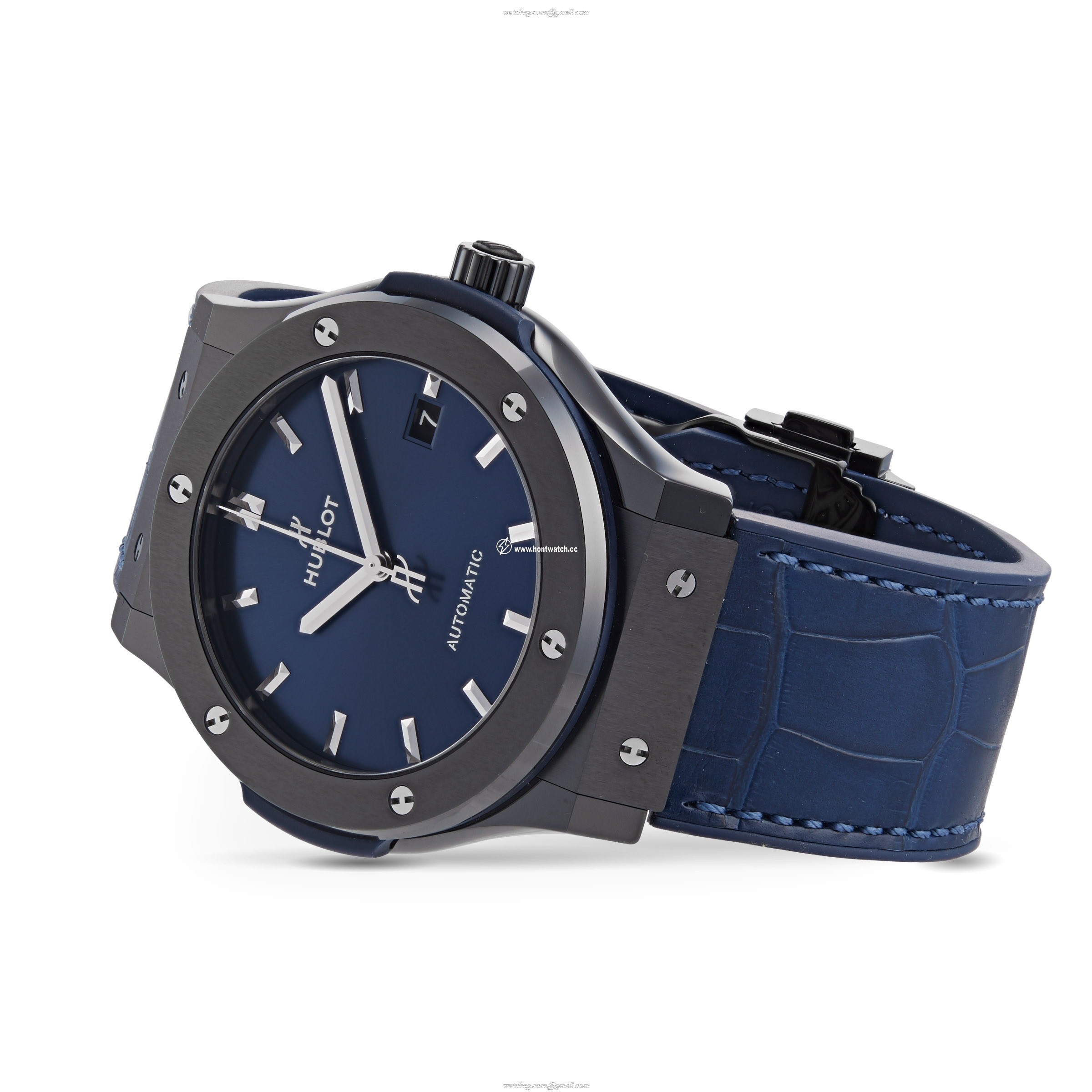 Hublot Classic Fusion 511.CM.7170.LR | 45mm Ceramic Automatic Blue Watch - Image 2