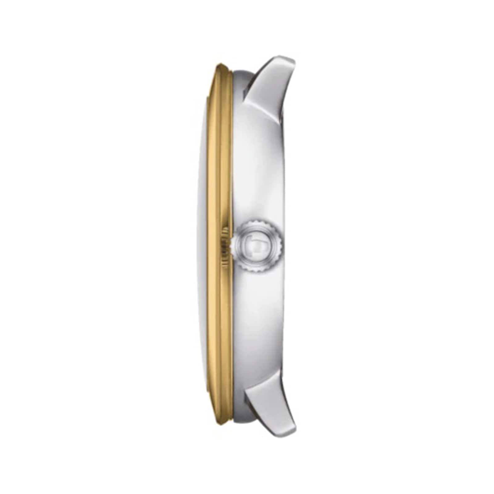 Tissot T-Gold Ladies Watch - 33mm Stainless Steel & 18K Gold - Mother of Pearl Dial - Image 3