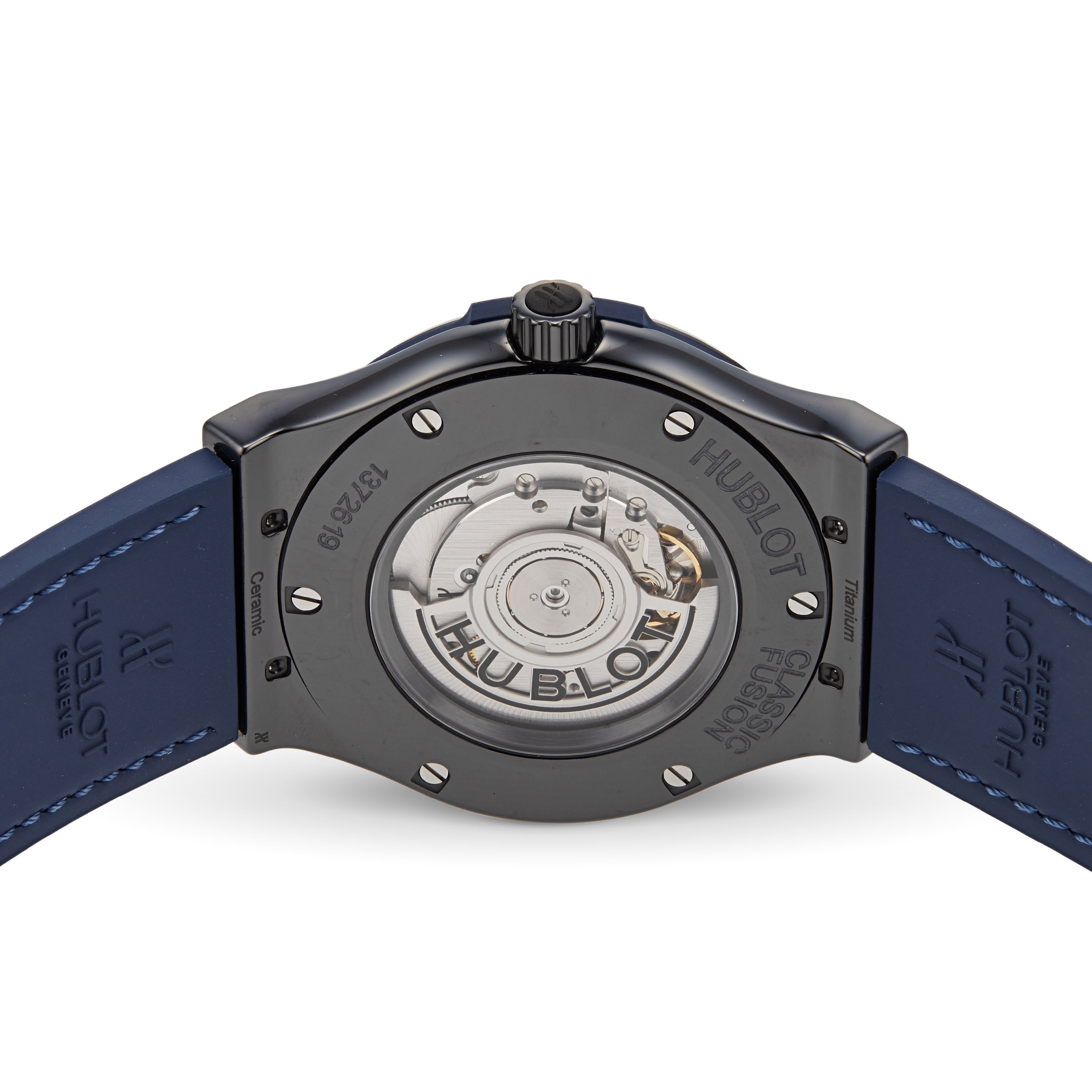 Hublot Classic Fusion 511.CM.7170.LR | 45mm Ceramic Automatic Blue Watch - Image 4
