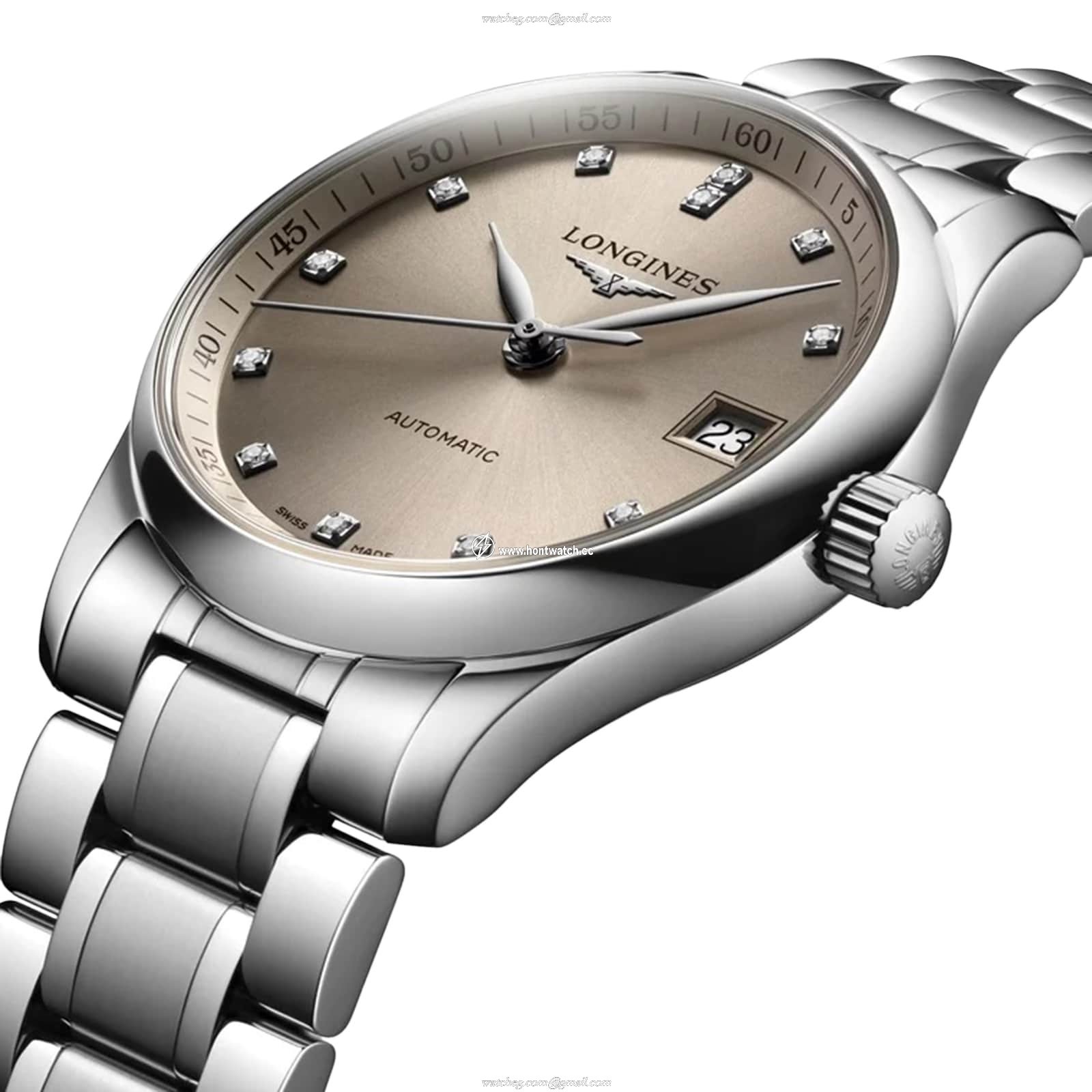 Longines Master Collection L23574076 | 34mm Grey Automatic Watch - Image 2