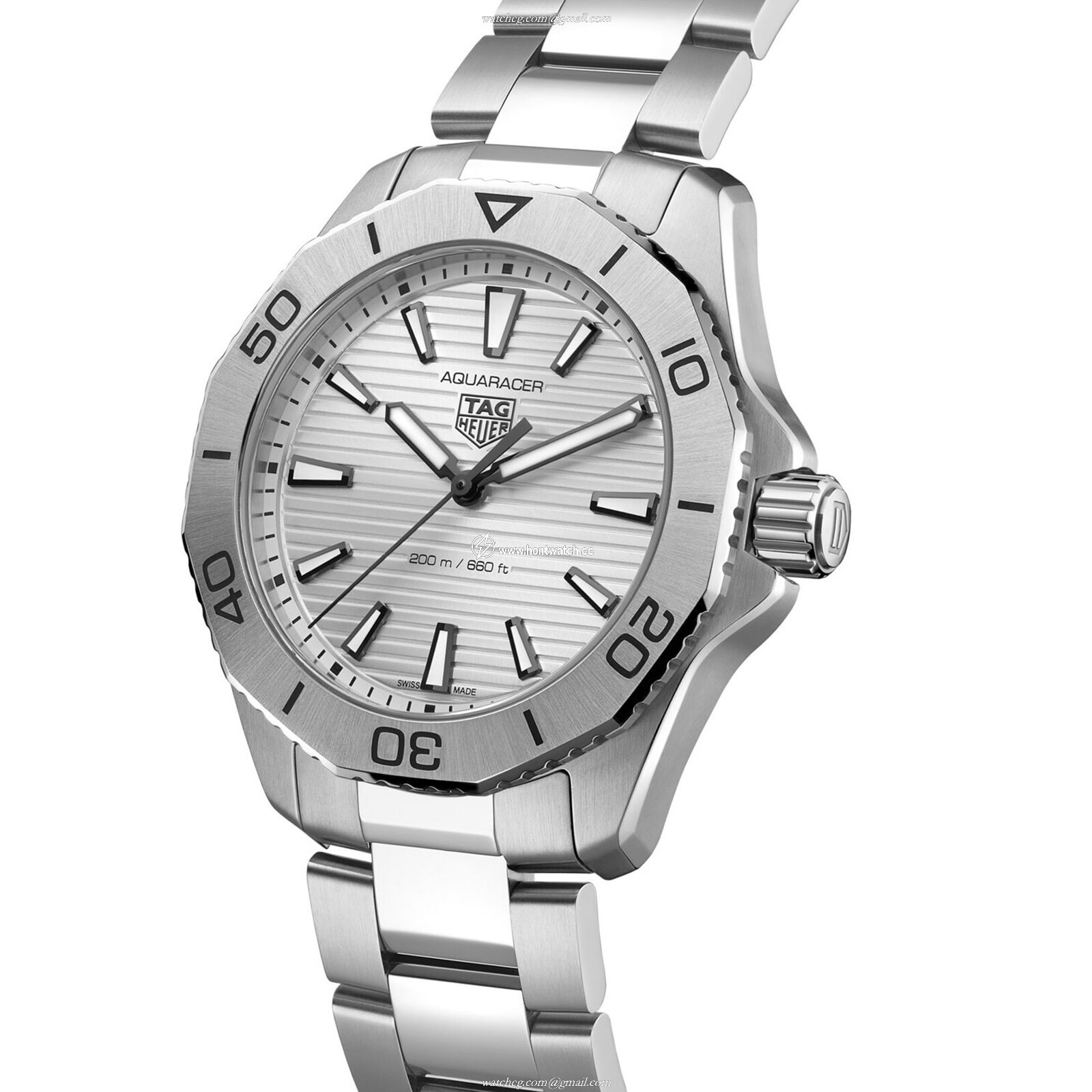 TAG Heuer Aquaracer WBP1111.BA0627 | 40mm Stainless Steel Quartz Watch - Image 2
