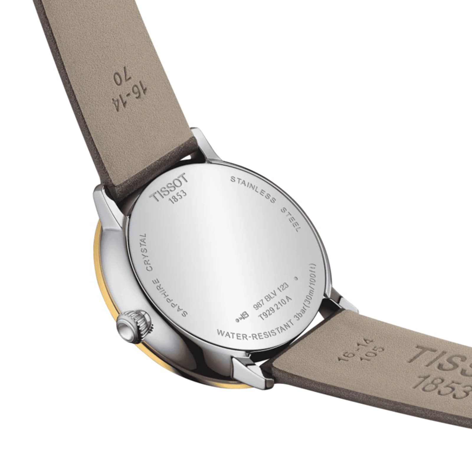 Tissot T-Gold Ladies Watch - 33mm Black Dial - Steel & Gold Case | Quartz - Image 4