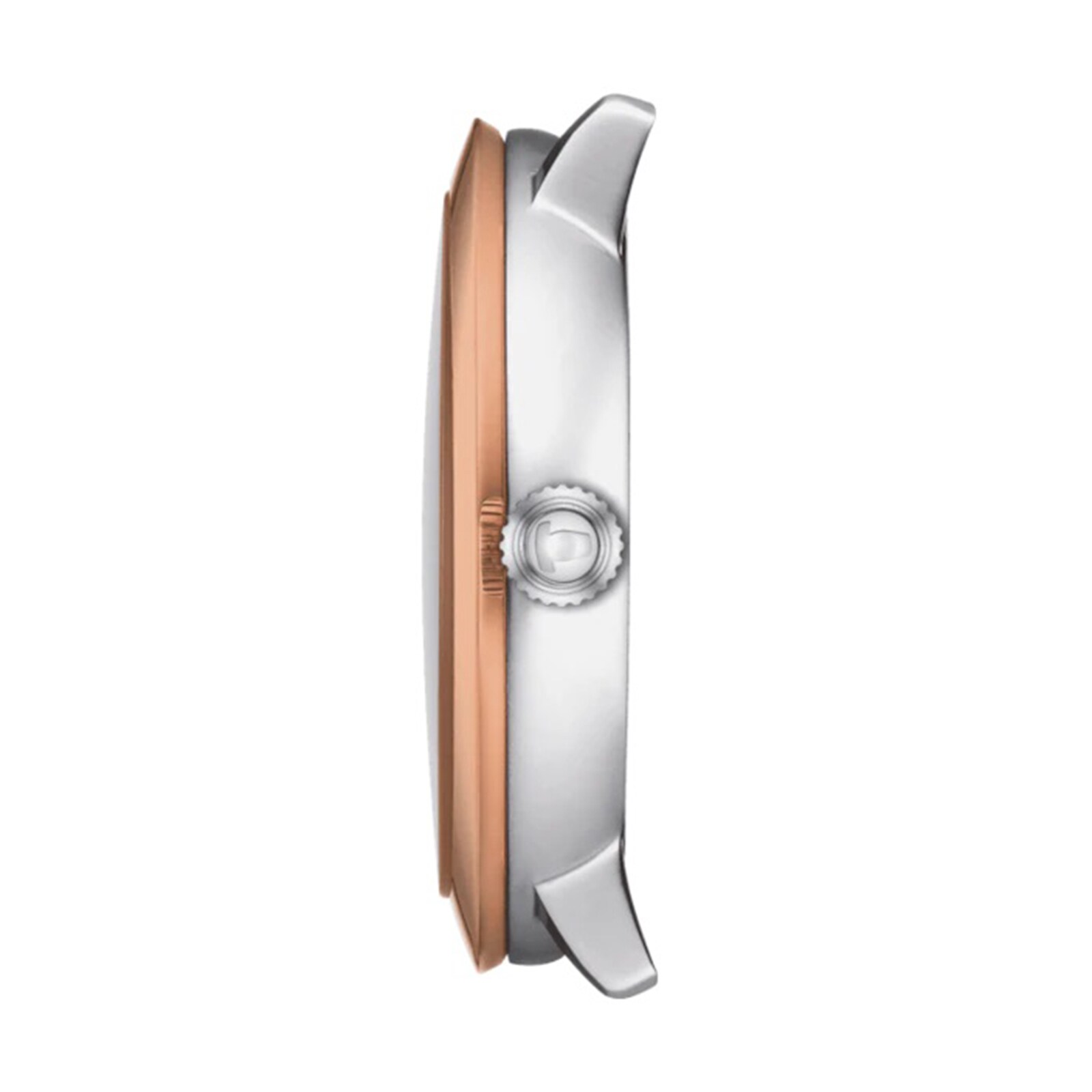 Tissot T-Gold Ladies Watch - 33mm Stainless Steel & Rose Gold - Quartz Cream Dial - Image 3
