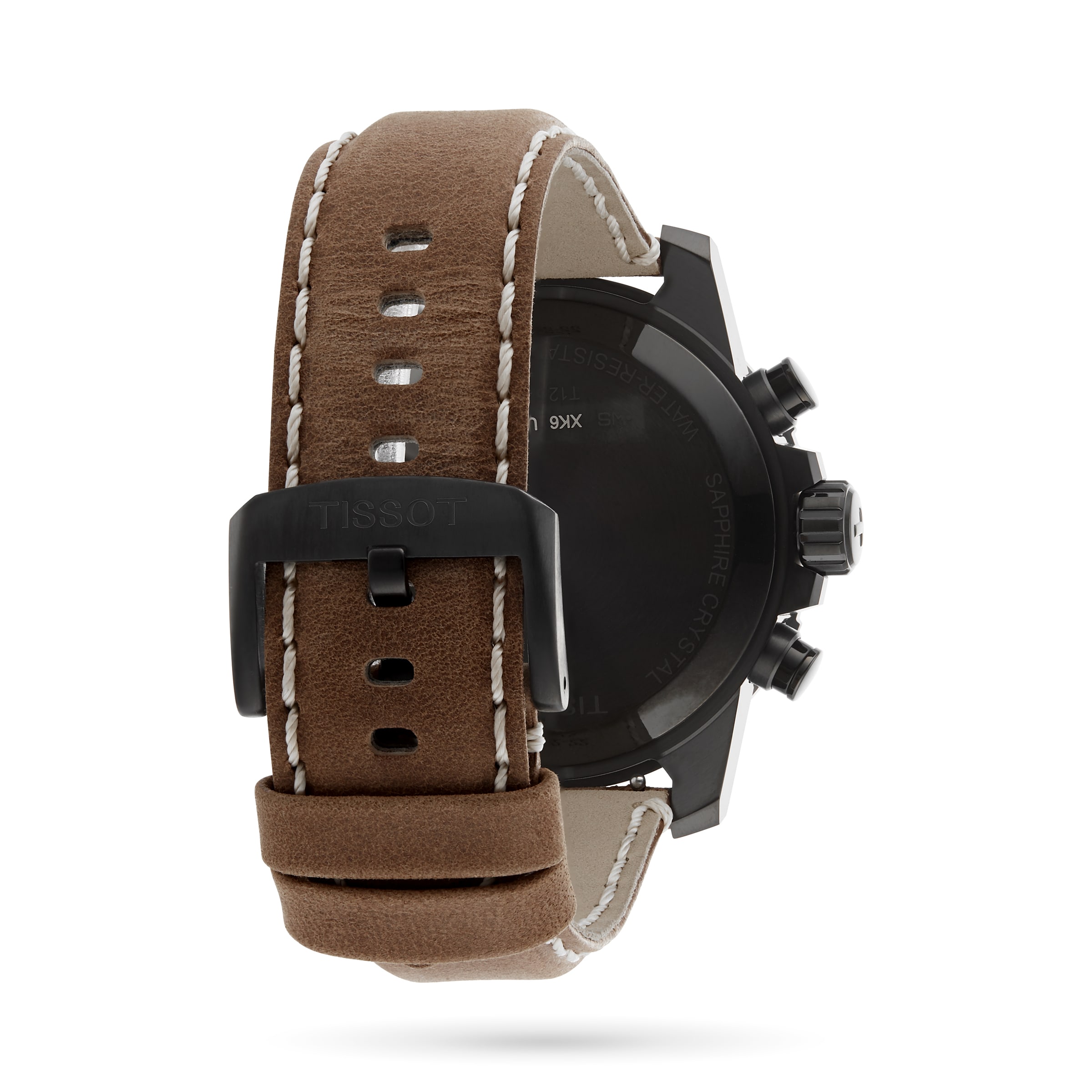 Tissot T-Sport Chrono - 45.5mm Black PVD Case - Quartz Watch - 100m Water Resistant - Image 4