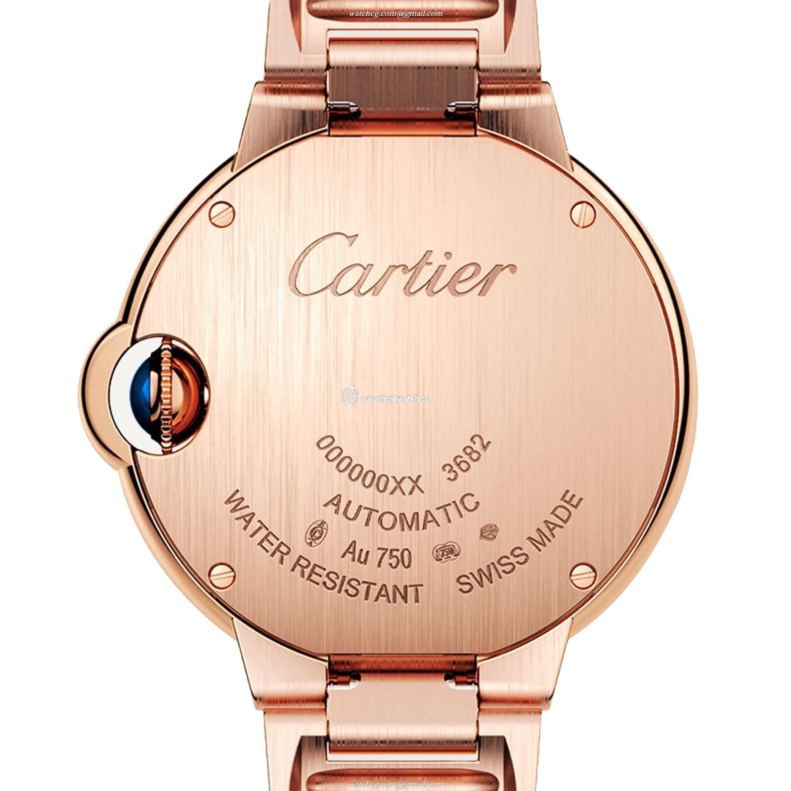 Cartier Ballon Bleu de Cartier WGBB0042 | 33mm Rose Gold Automatic Watch - Image 2