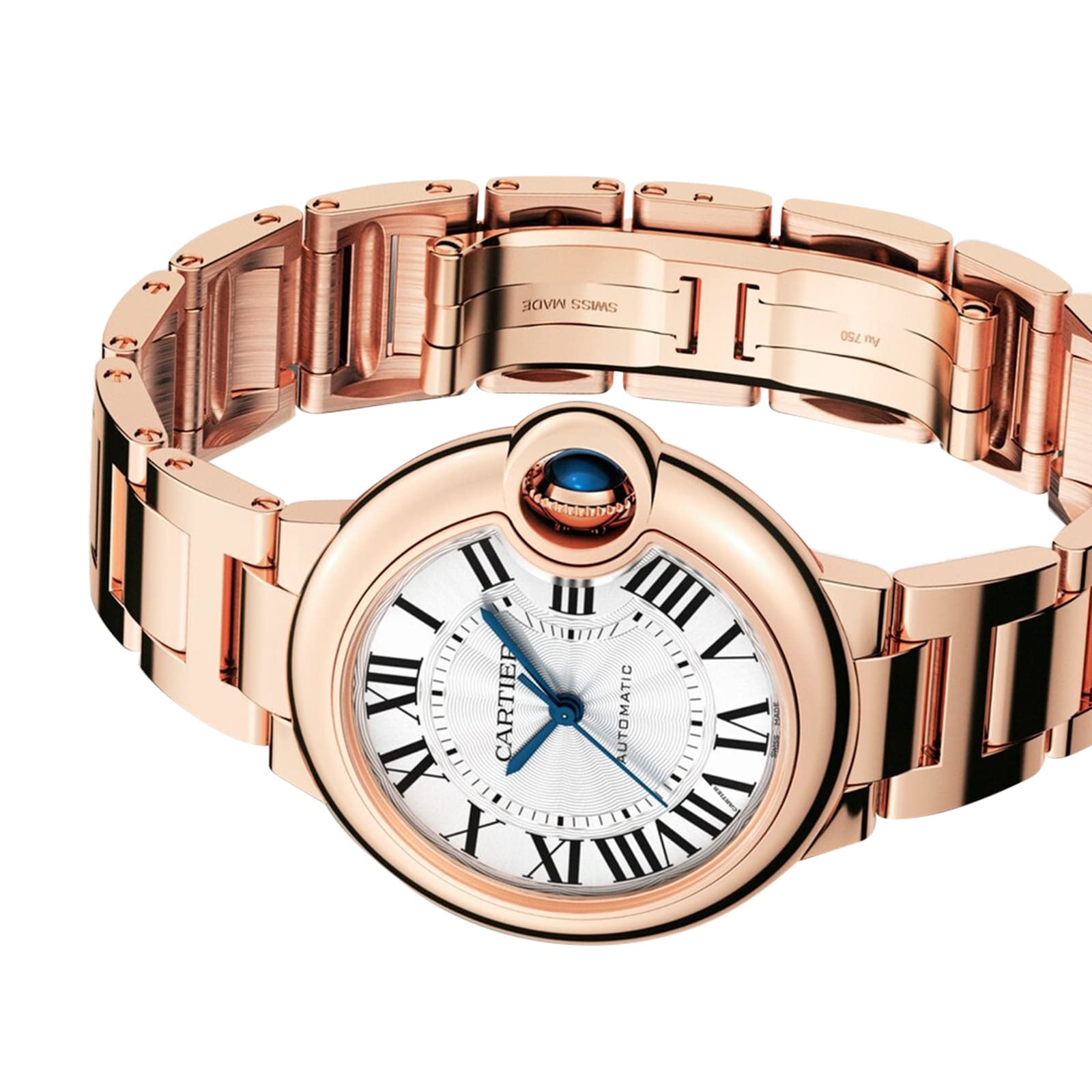 Cartier Ballon Bleu de Cartier WGBB0042 | 33mm Rose Gold Automatic Watch - Image 4