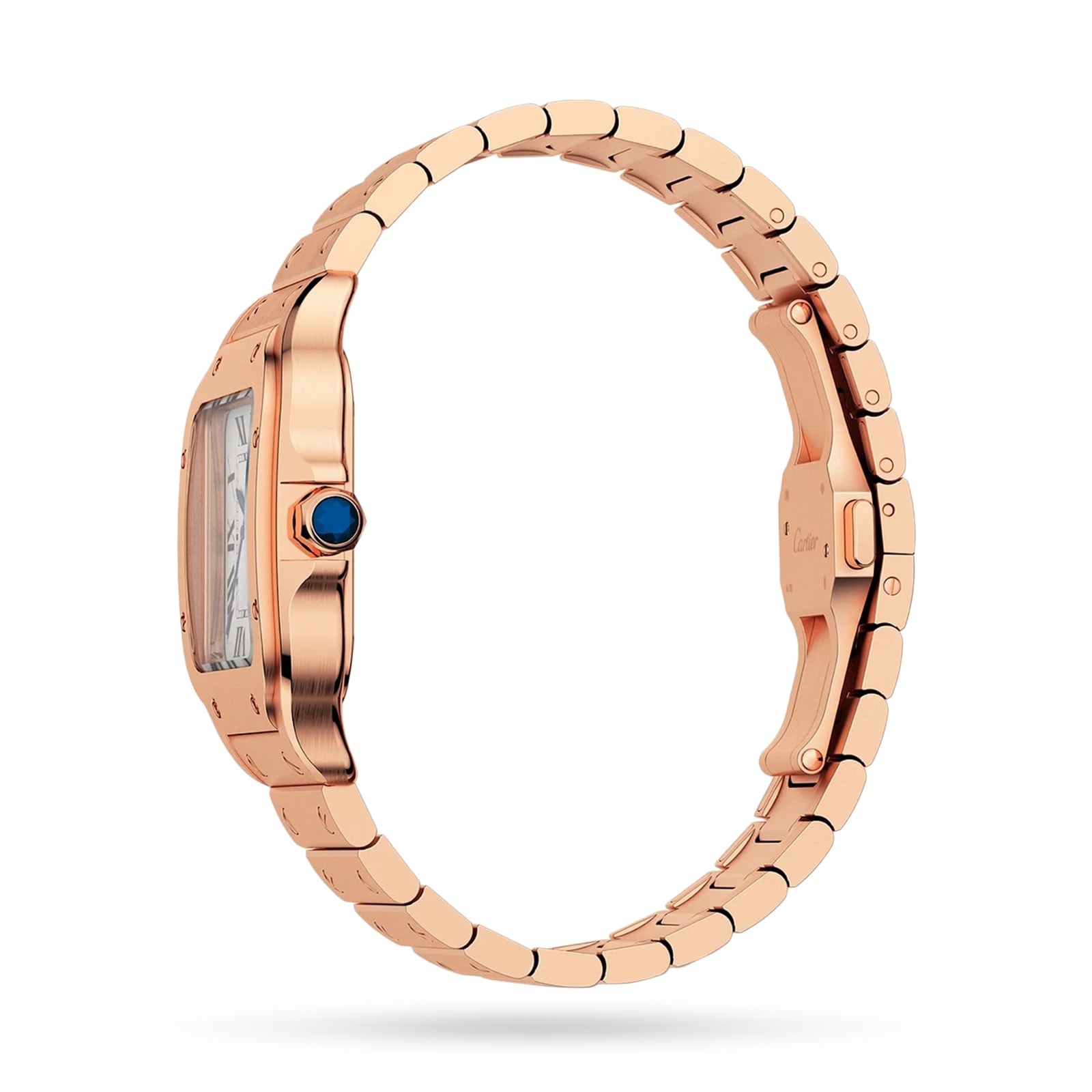 Cartier Santos de Cartier WGSA0031 - 35mm Rose Gold Automatic Watch - Image 3