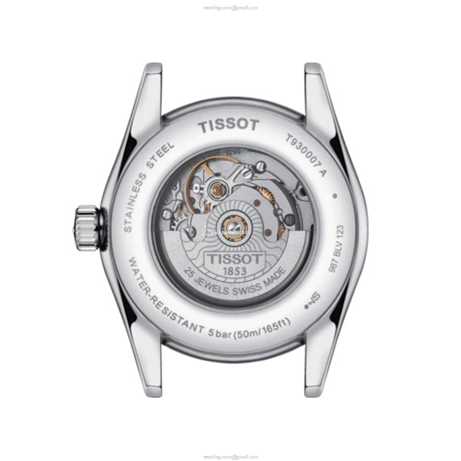 Tissot T-Gold Automatic Watch - Mother of Pearl Dial & Diamonds | 29mm - Image 2