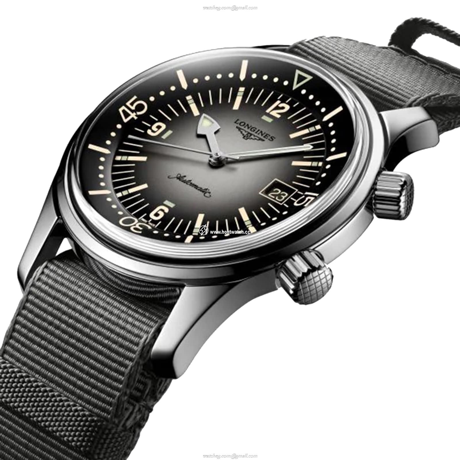 Longines Legend Diver L37744702 | 42mm Automatic | Black Dial | 300m Water Resistant - Image 2