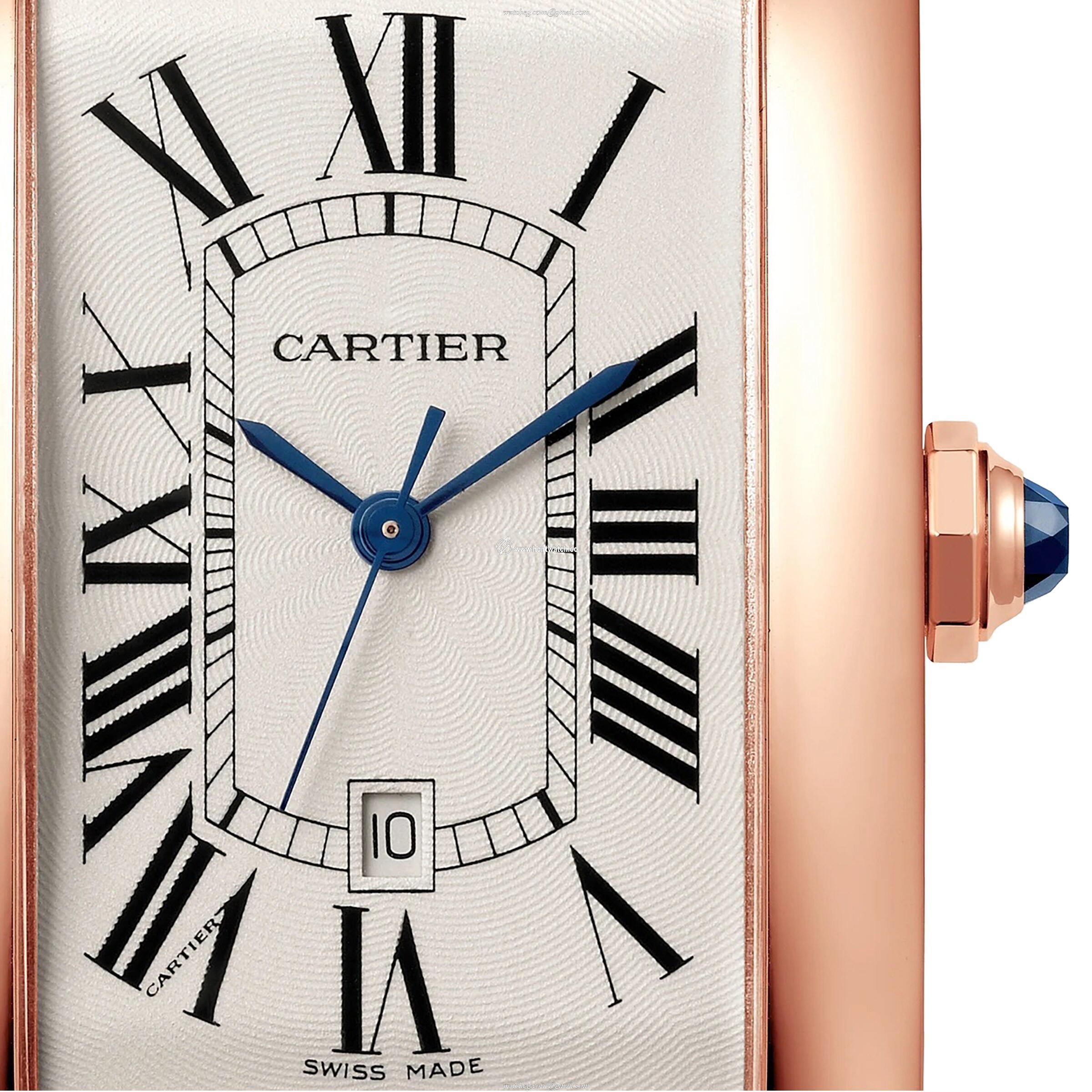 Cartier Tank Americaine WGTA0047 | Rose Gold Automatic Silver Dial - Image 2