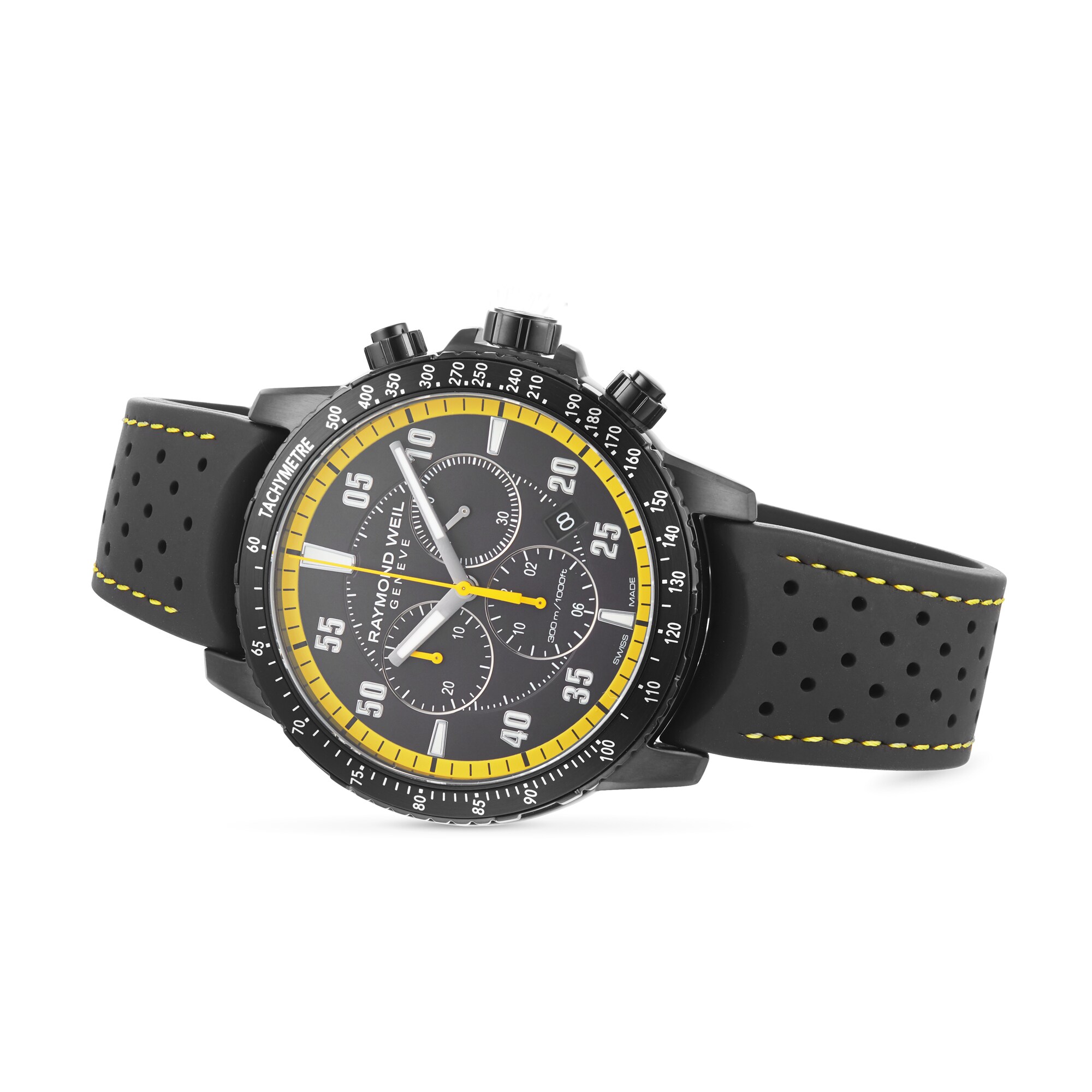 Raymond Weil Tango 8570-BKR-05275 | Black PVD & Steel | 43mm Quartz - Image 3