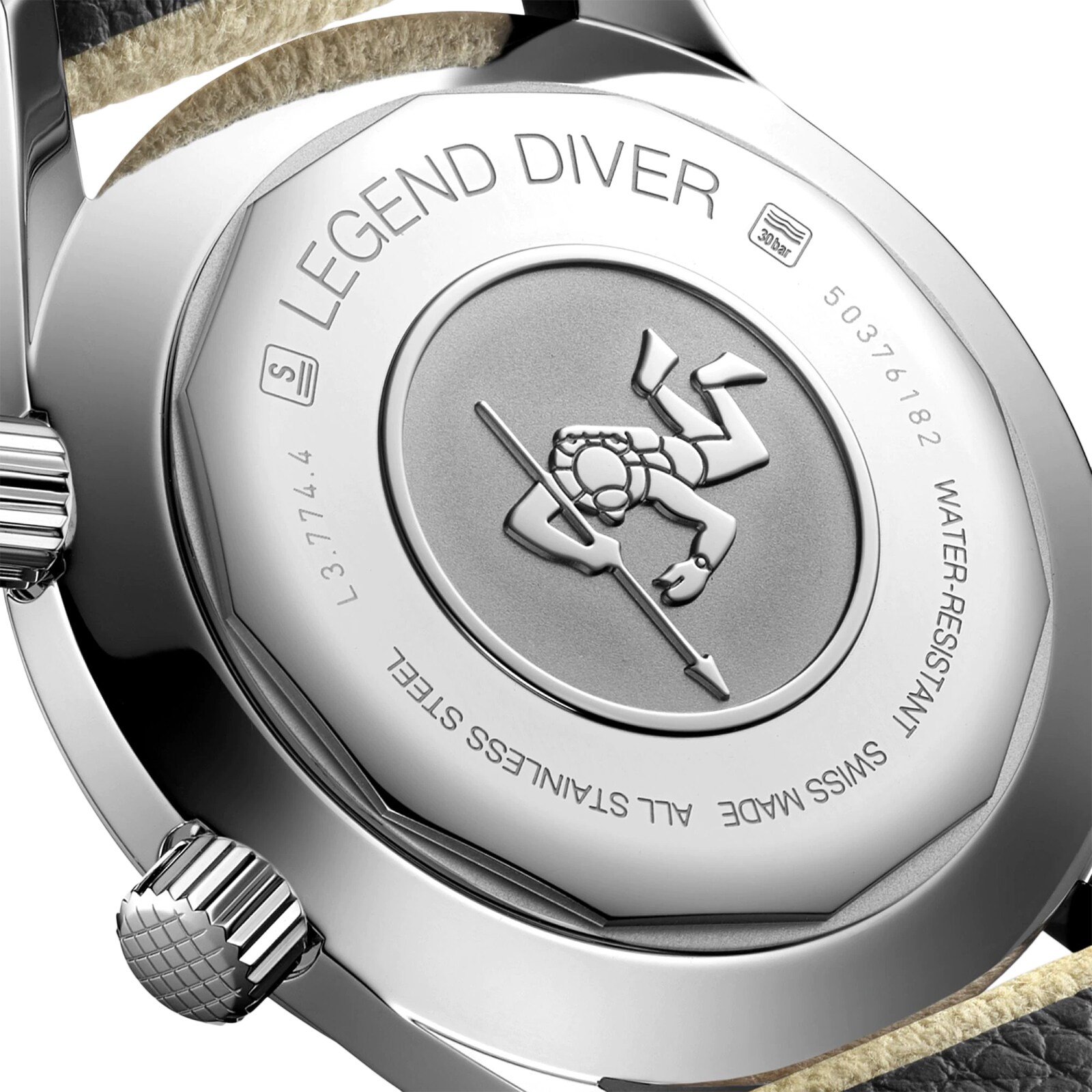 Longines Legend Diver L37744302 | 42mm Automatic | Stainless Steel Beige Dial - Image 3