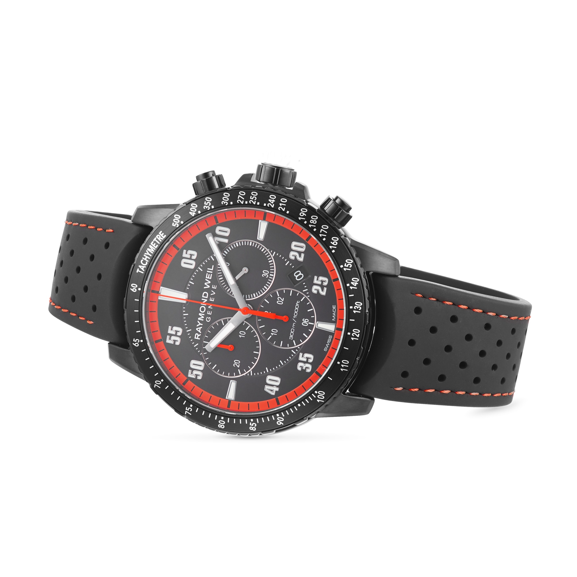 Raymond Weil Tango 8570-BKR-05240 | Black Chronograph | 43mm Quartz Watch - Image 3
