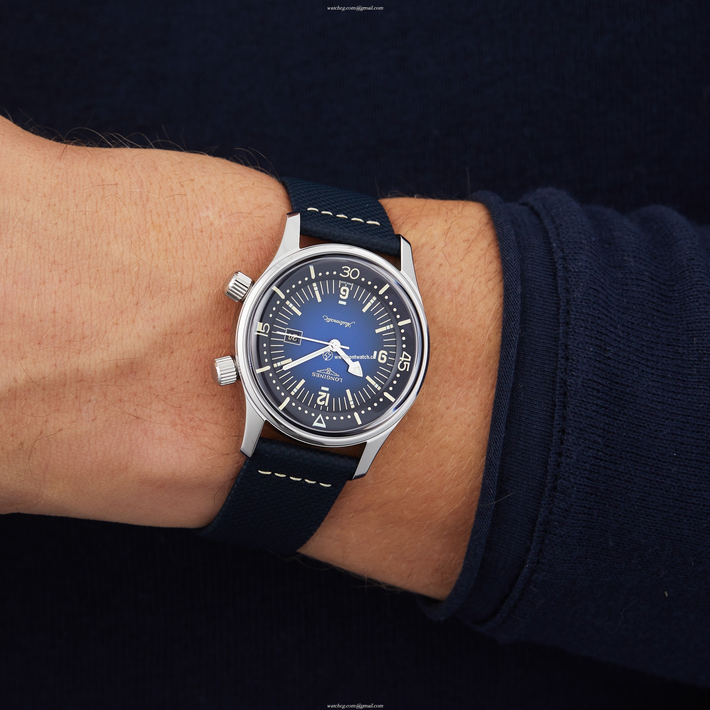 Longines Legend Diver L33744902 | 36mm Automatic Blue Dial | Stainless Steel - Image 2