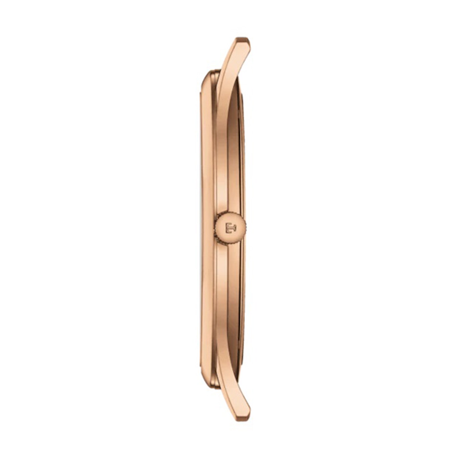 Tissot T-Gold 18ct Rose Gold Watch - 40mm Cream Dial Quartz - For Him - Image 3