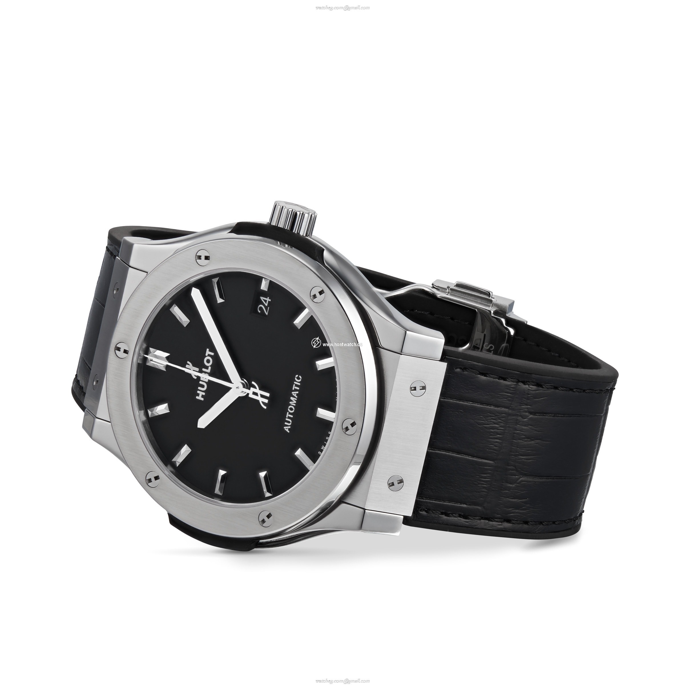 Hublot 511.NX.1171.LR | 45mm Black Automatic Watch | Stainless Steel - Image 2