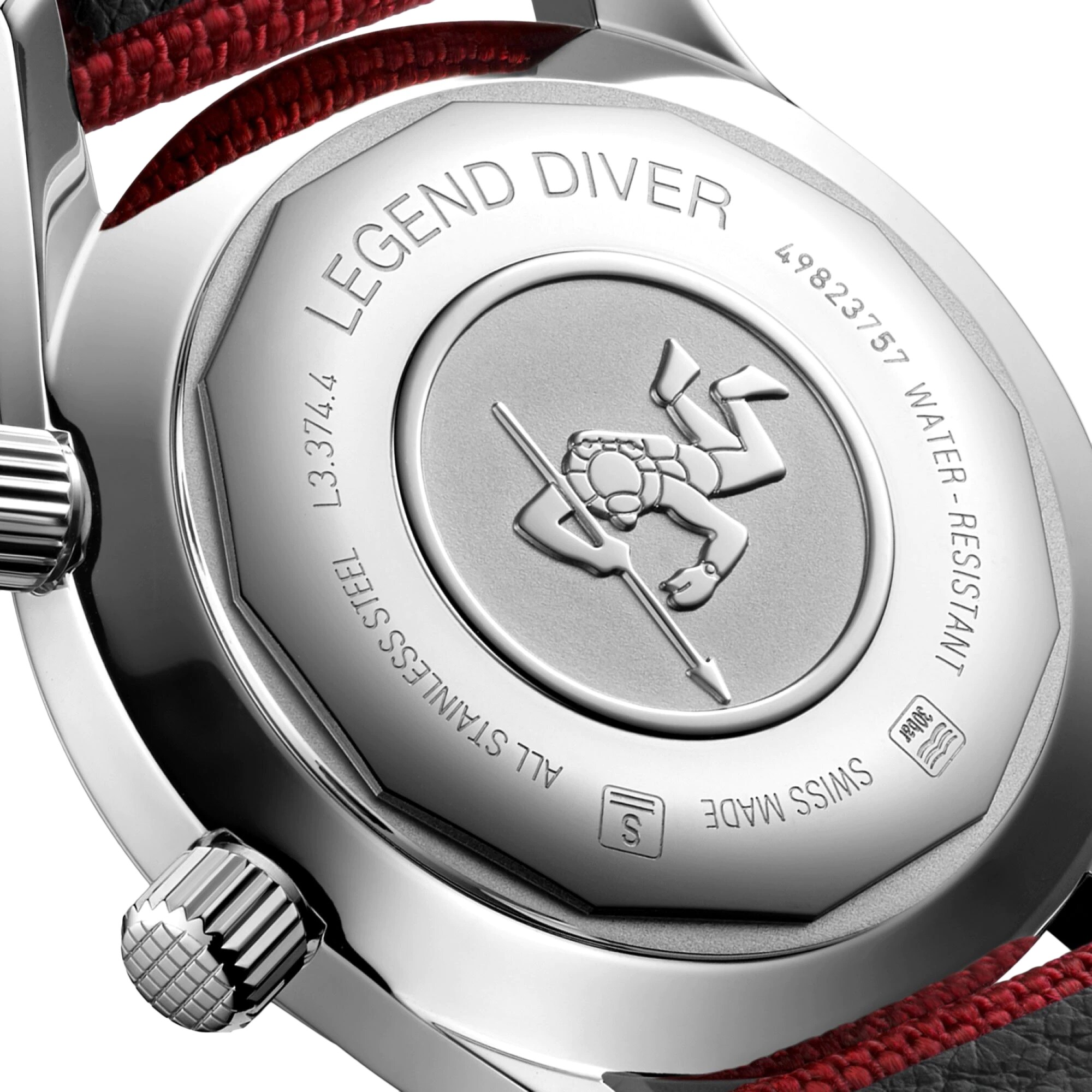 Longines Legend Diver L33744402 | 36mm Red Dial | Automatic Watch - Image 3