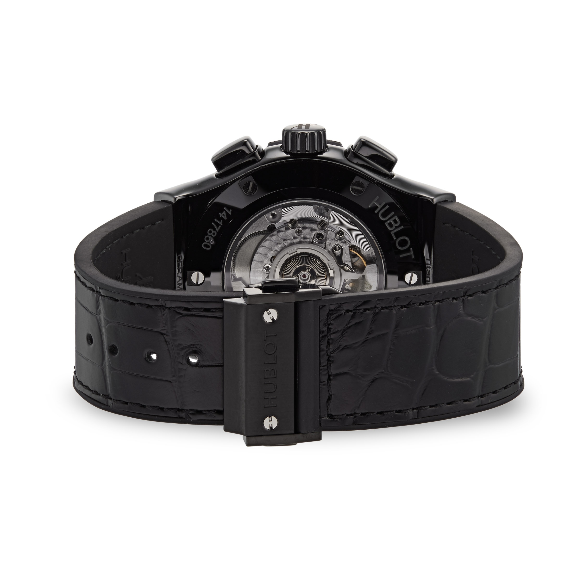 Hublot Classic Fusion 45mm Ceramic Automatic Black Watch | Replica - Image 3