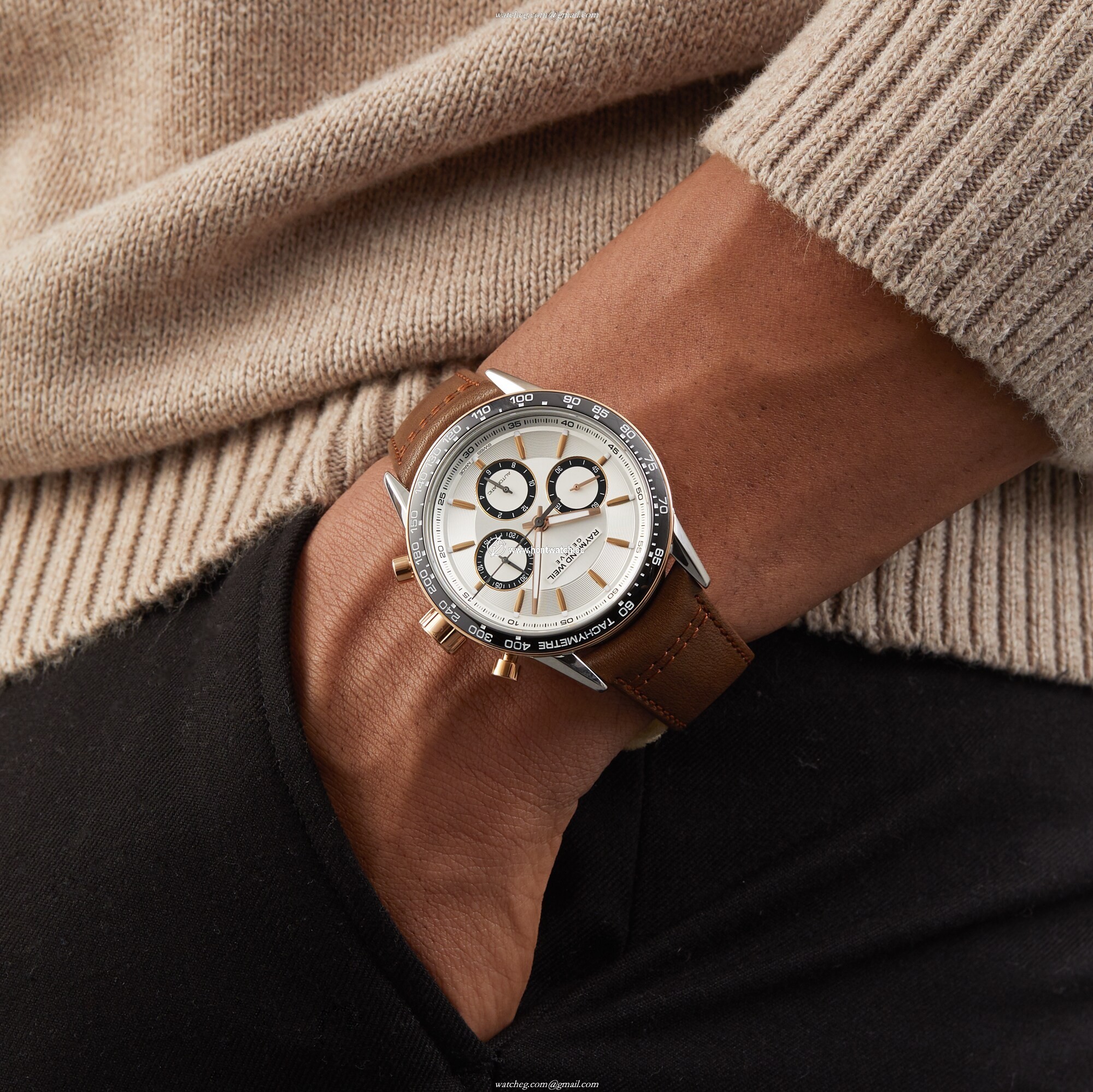 Raymond Weil Freelancer 7741-S51-65021 | Automatic Silver Dial | 43.5mm - Image 2