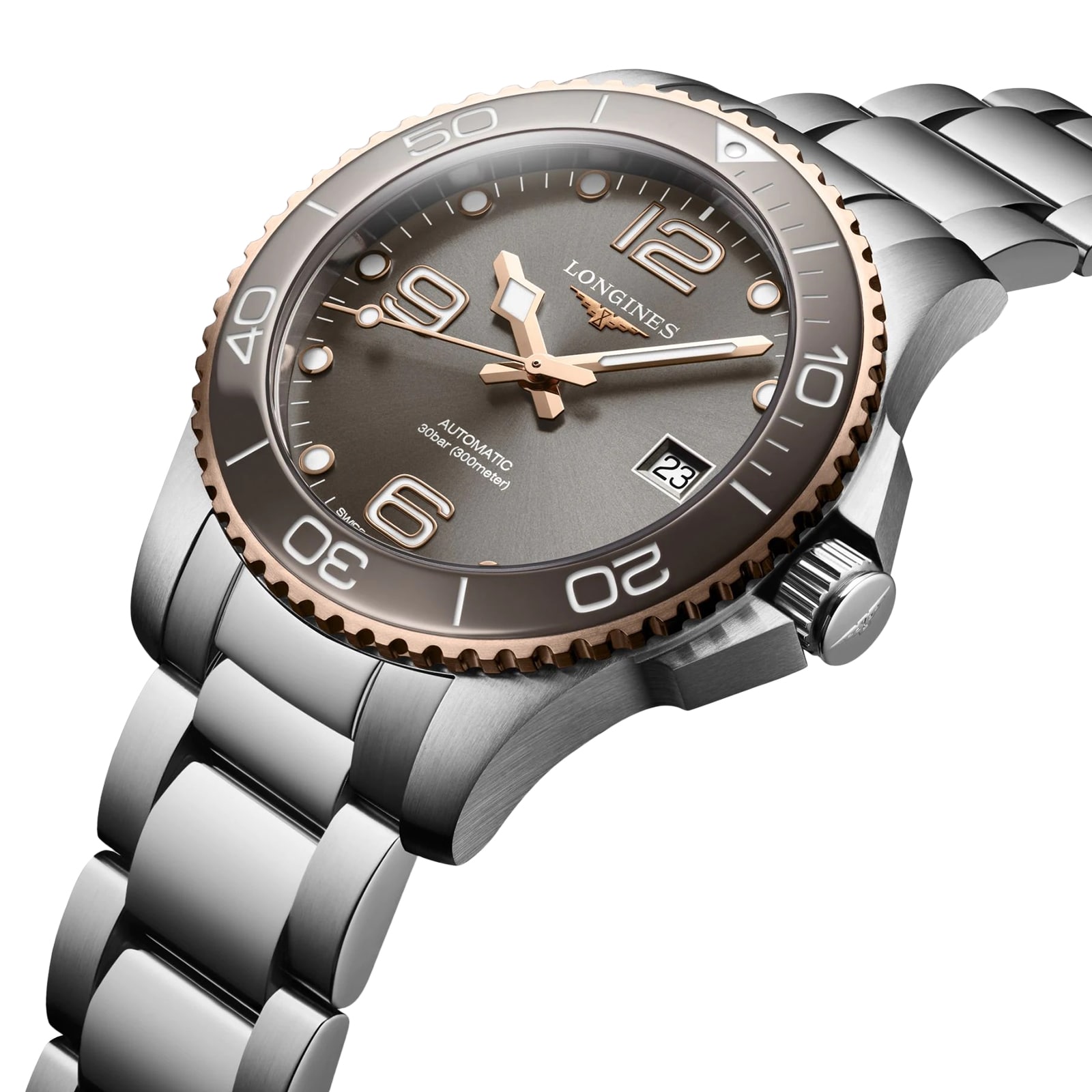Longines HydroConquest L37803786 | 39mm Grey Automatic | 300M Water Resistant - Image 3