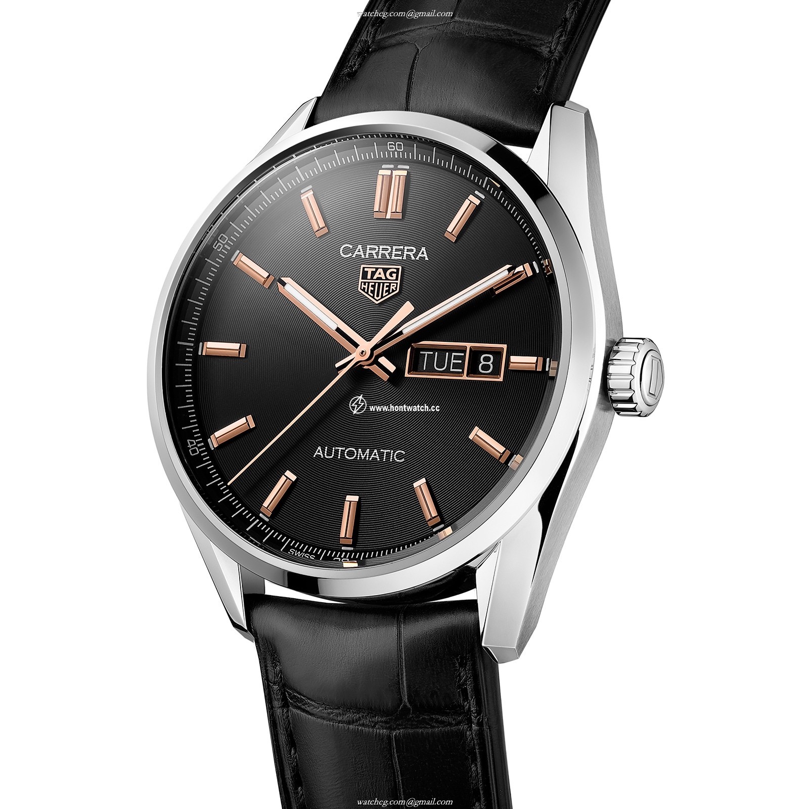 TAG Heuer Carrera Automatic Watch - 41mm Black Dial | Stainless Steel - Image 2