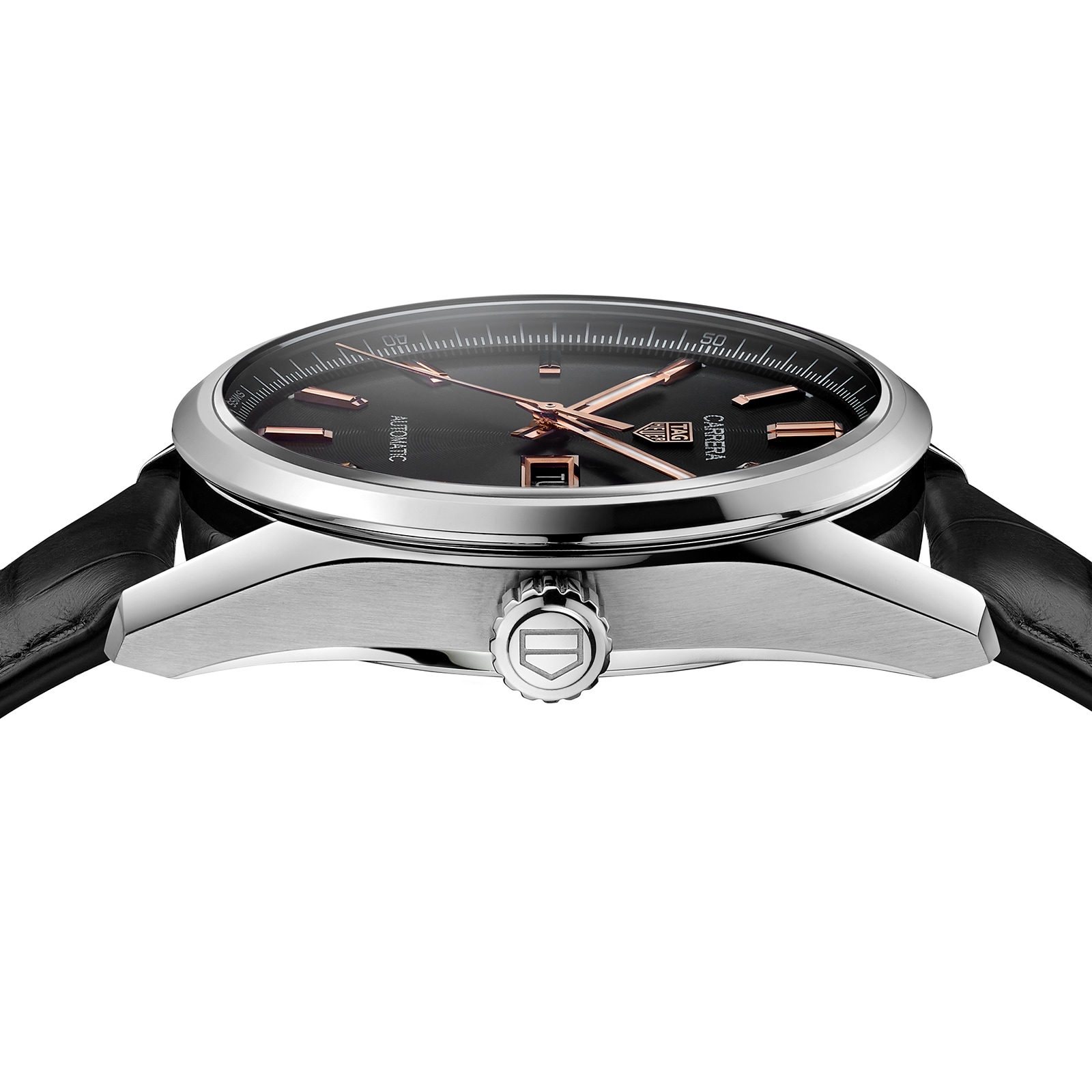 TAG Heuer Carrera Automatic Watch - 41mm Black Dial | Stainless Steel - Image 3