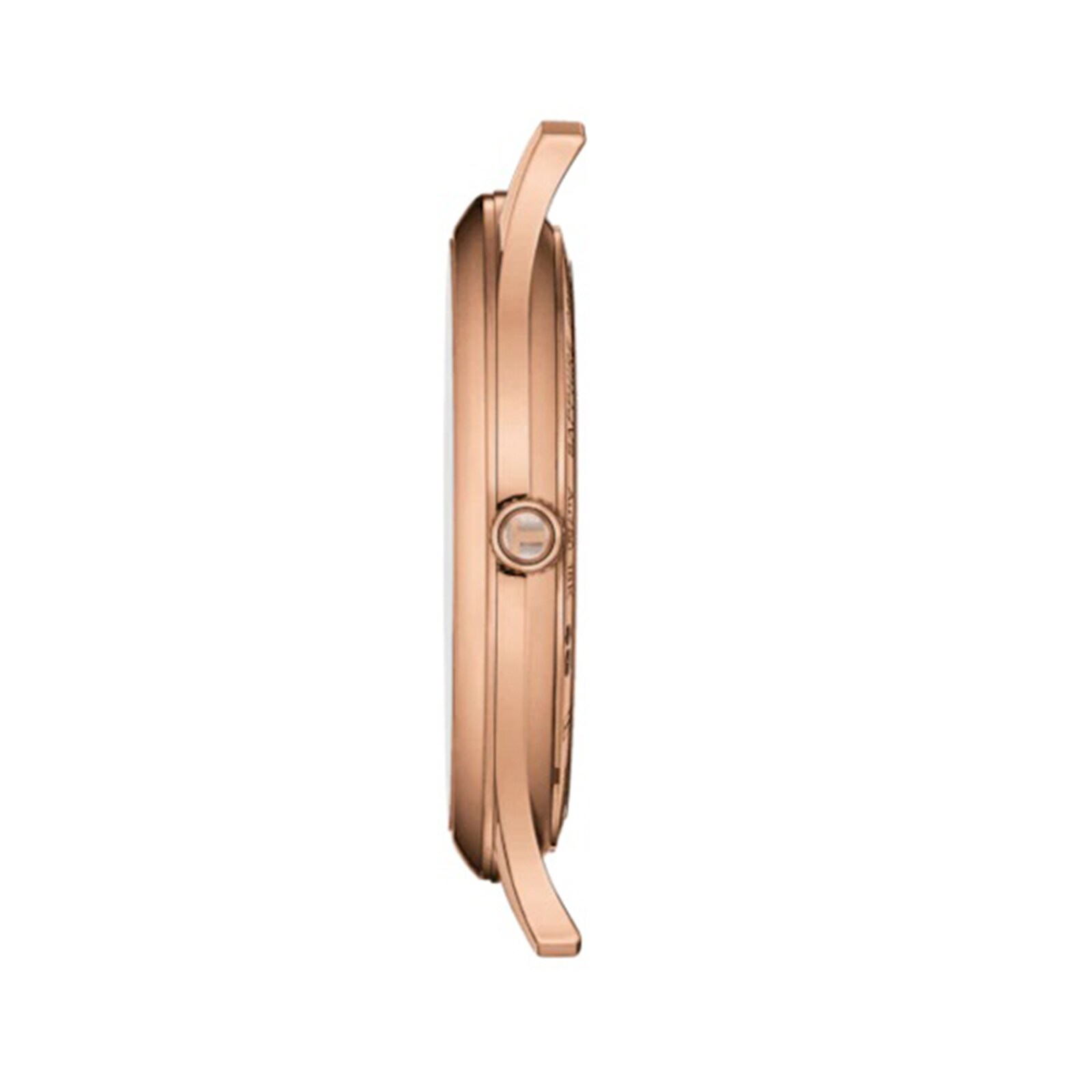 Tissot T-Gold 32mm 18ct Rose Gold Quartz Watch - Brown Dial | For Her - Image 4