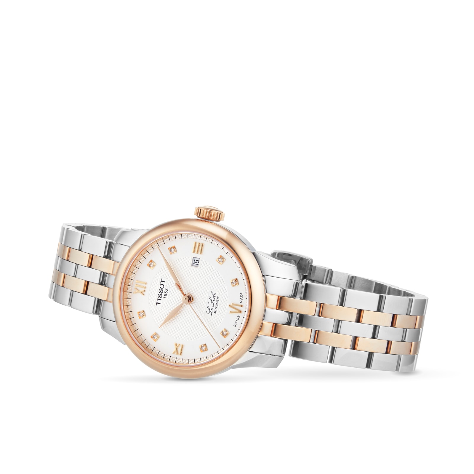 Tissot T-Classic Automatic Watch - White Dial & Diamond Markers | 29mm - Image 3