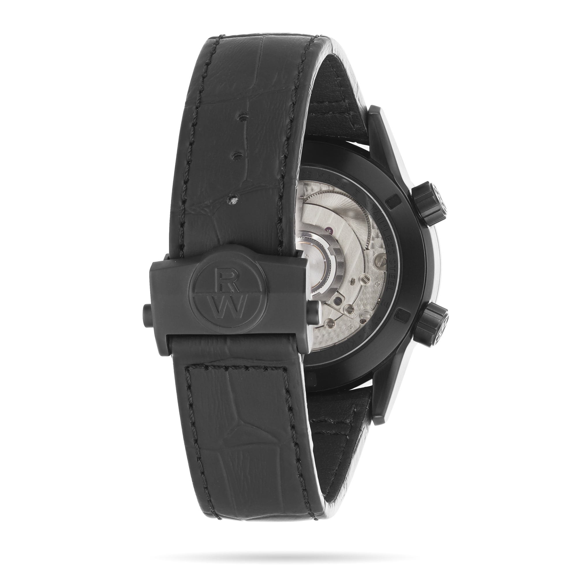 Raymond Weil Freelancer Automatic Watch - 40.5mm Black Dial - Stainless Steel & PVD - Image 4
