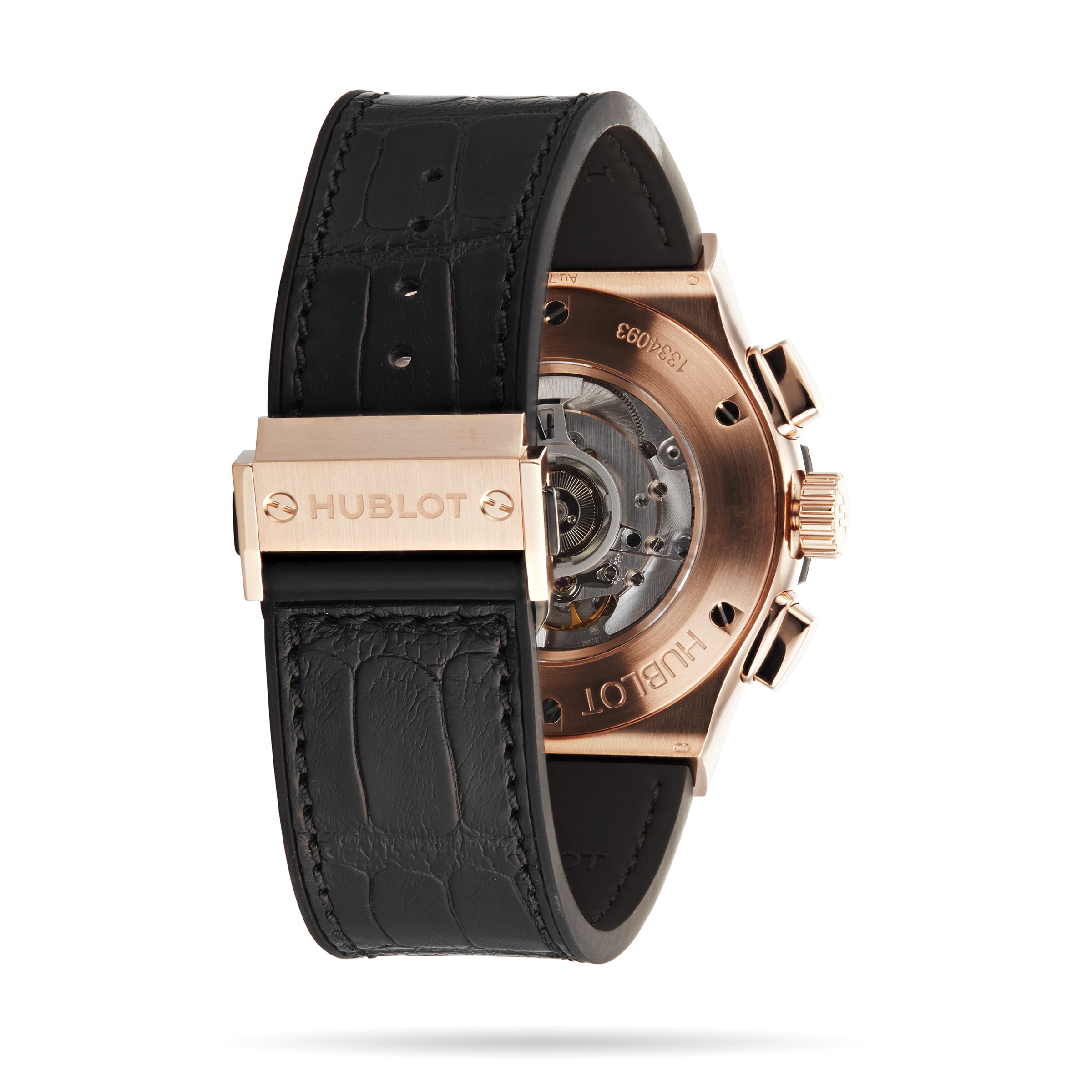 Hublot 525.OX.0180.LR | 45mm Rose Gold Automatic Skeleton Watch - Image 3