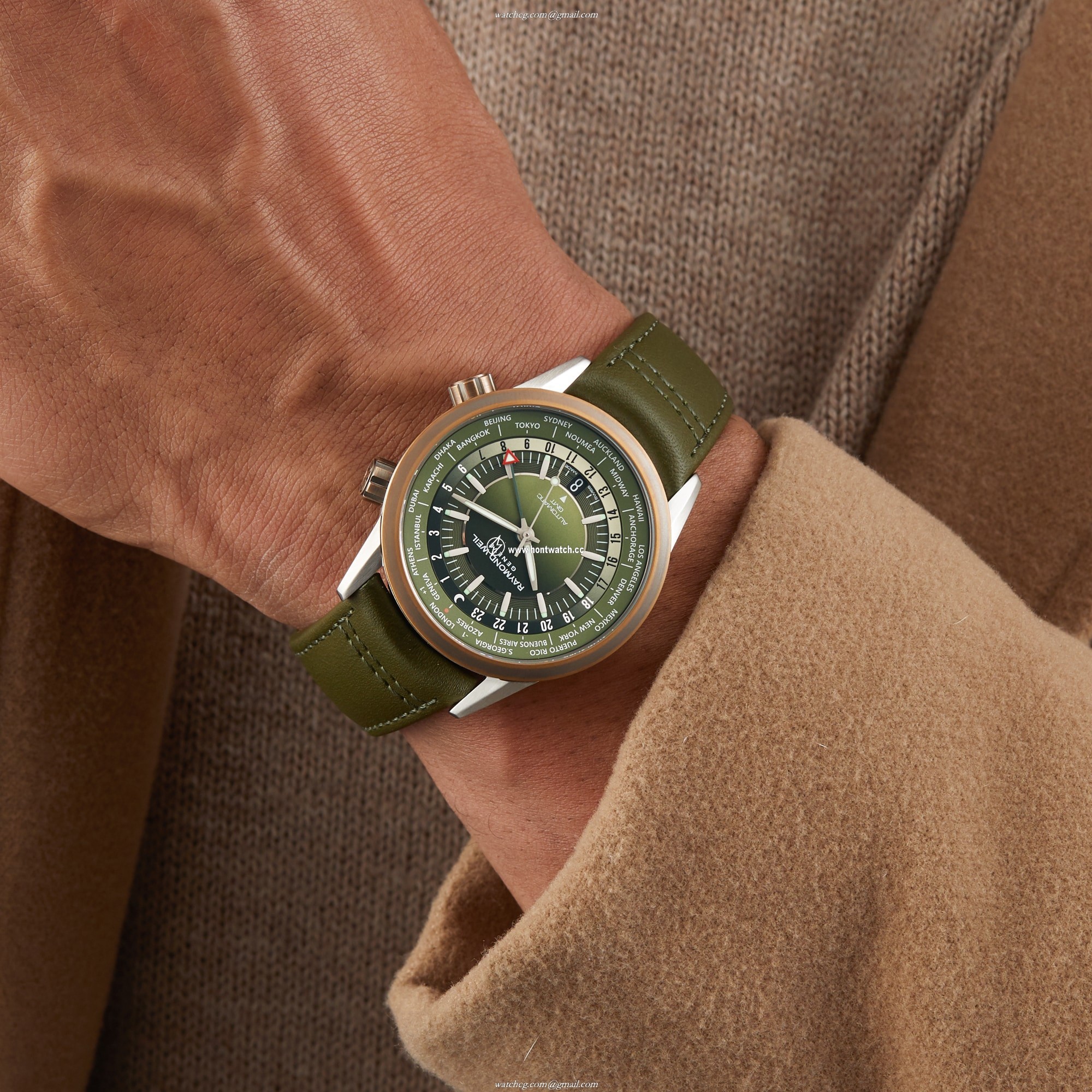 Raymond Weil Freelancer 2765-SBC-52001 | Automatic Green Dial | 40.5mm Stainless Steel - Image 2
