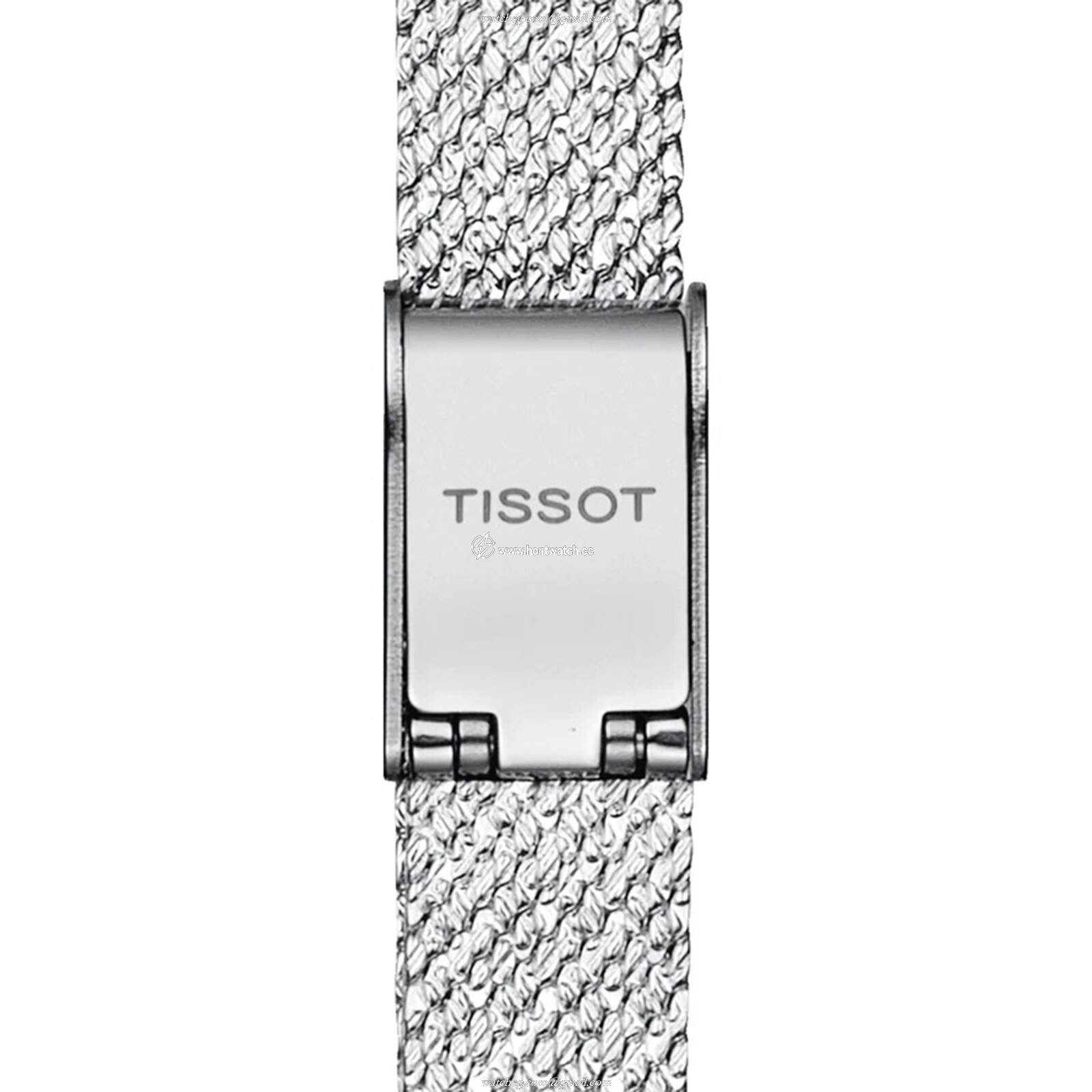 Tissot T-Trend Ladies Watch - Silver Dial with Diamonds - 20mm Stainless Steel - Image 2