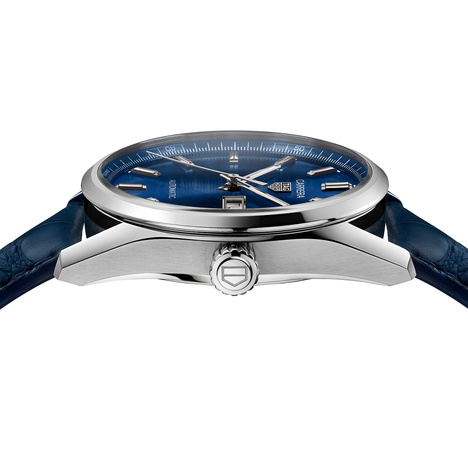 TAG Heuer Carrera Automatic Blue Dial - 41mm Stainless Steel Watch - Image 3