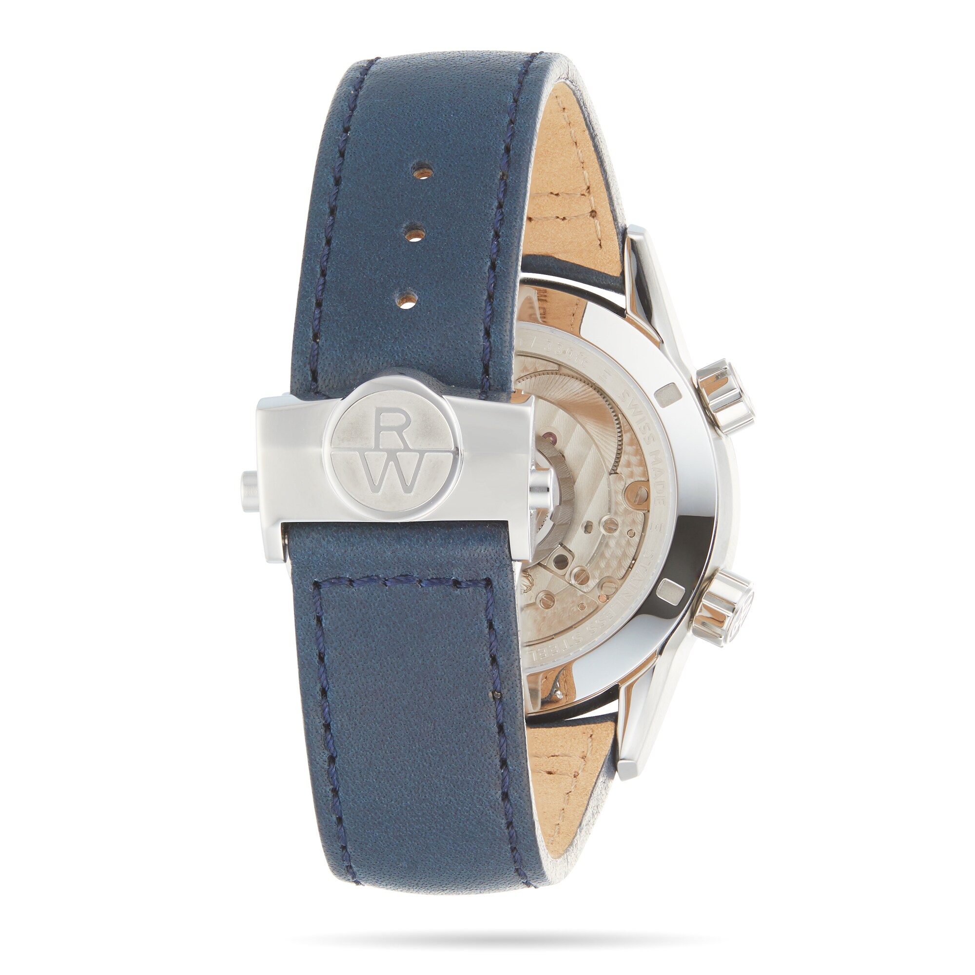 Raymond Weil Freelancer Automatic Blue Dial - 40.5mm Stainless Steel Watch - Image 4