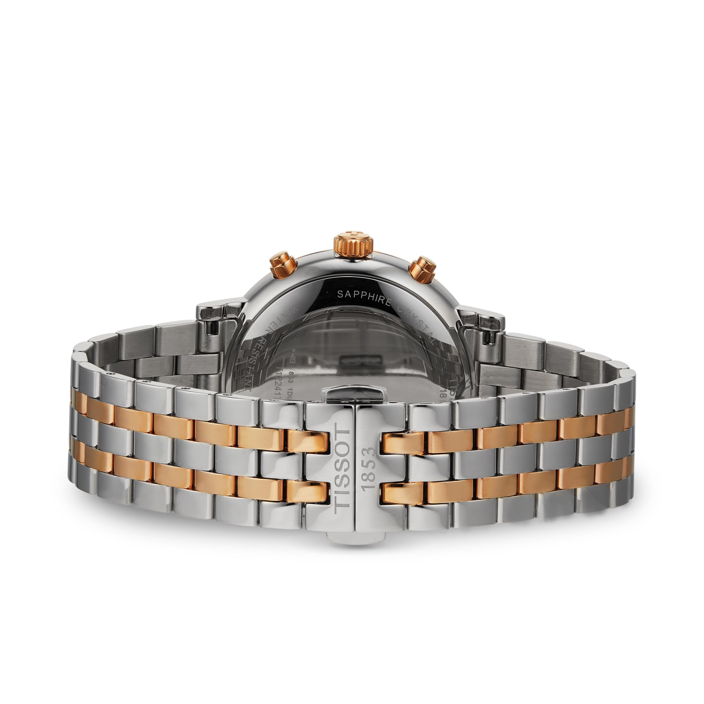 Tissot T-Classic T1224172201100 | 41mm Silver Dial | Stainless Steel & Gold Plated - Image 3