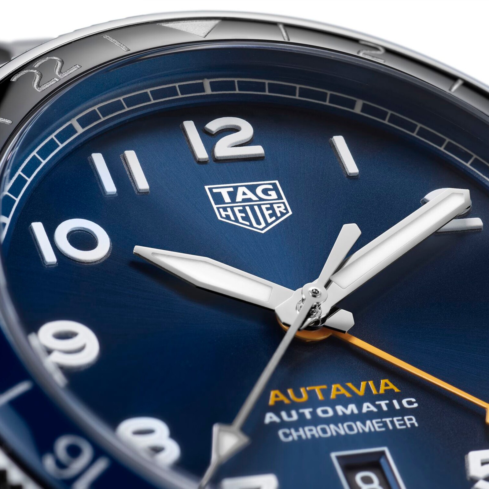 TAG Heuer Autavia WBE511A.BA0650 - 42mm Blue Automatic GMT Watch - Image 4