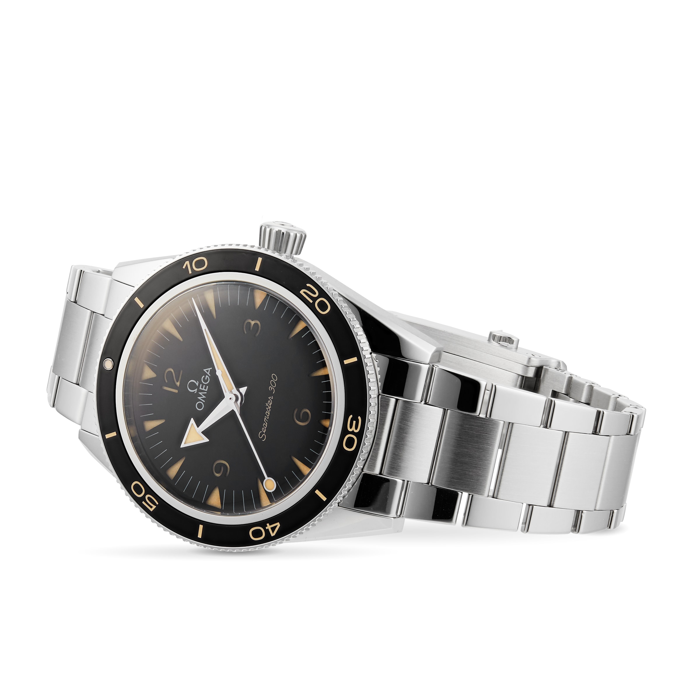 Omega Seamaster 300 Automatic Black Dial 41mm Stainless Steel Watch - Image 4
