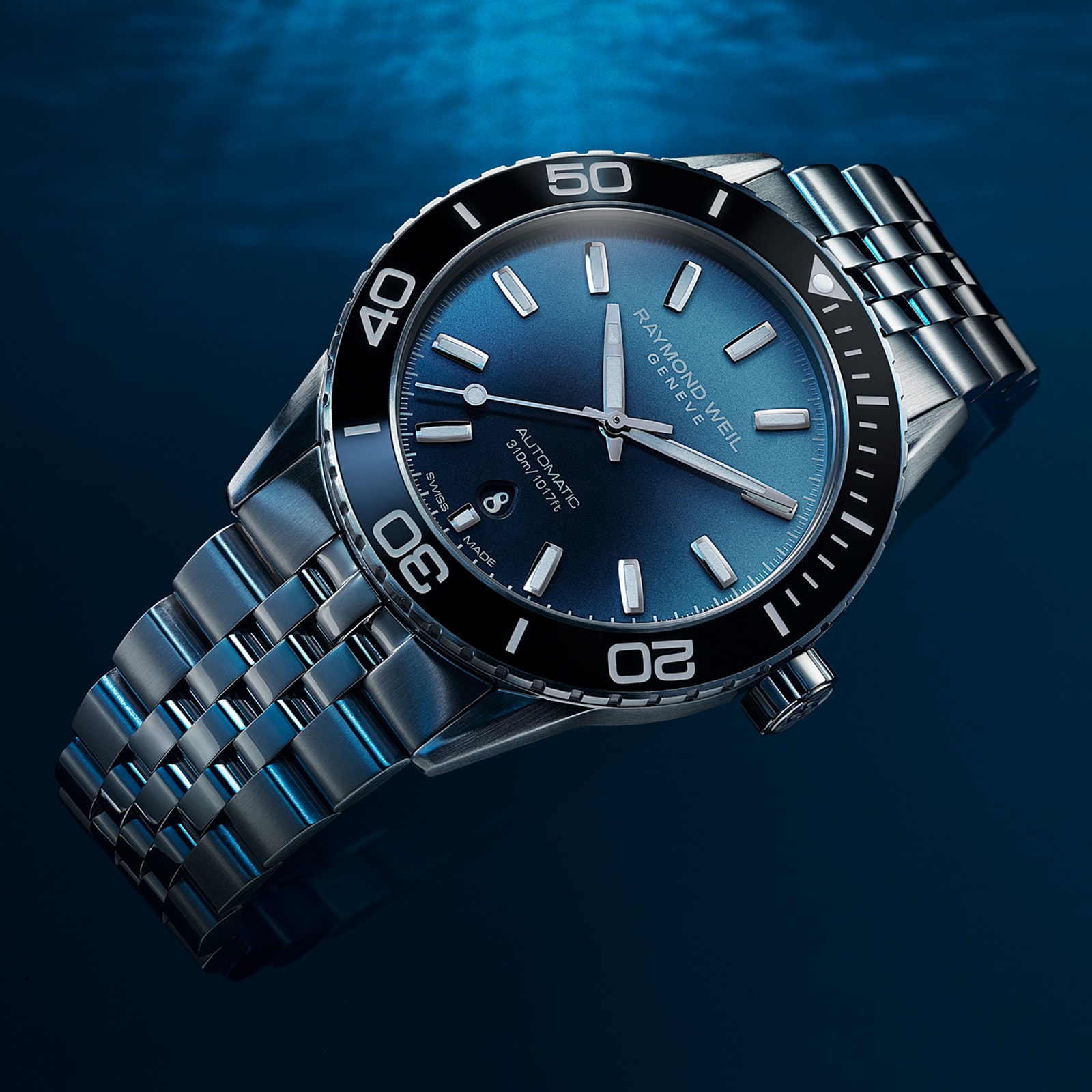 Raymond Weil Freelancer 2760-ST1-GVA01 | Automatic Blue Dial | 42mm Stainless Steel - Image 4