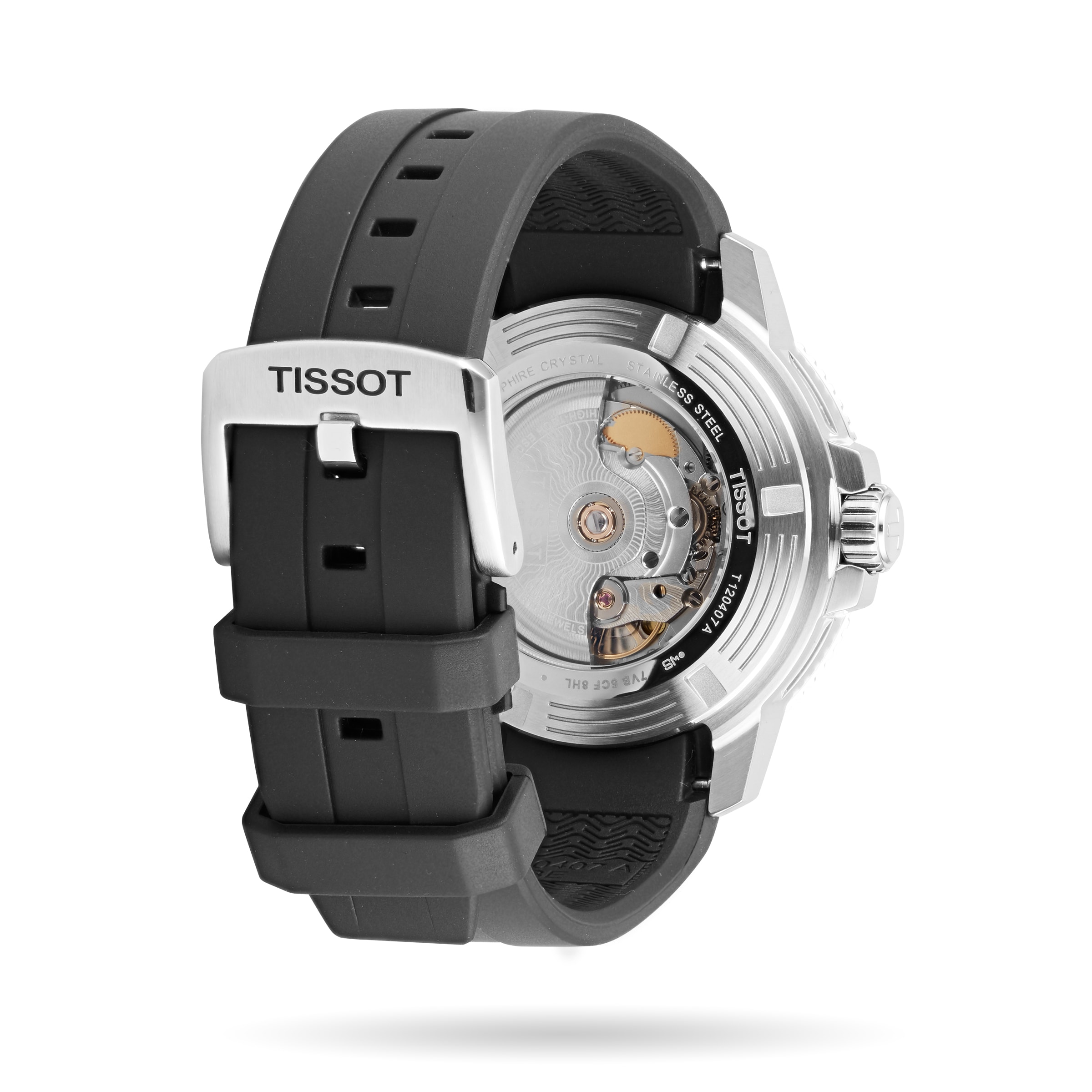 Tissot Seastar Automatic Black Dial - 43mm Stainless Steel - 300M Water Resistant - Image 4