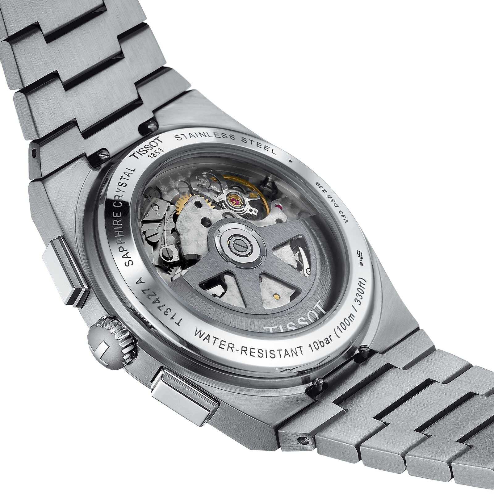 Tissot T-Classic PRX Automatic Watch - 42mm Stainless Steel - Silver Dial - Image 3