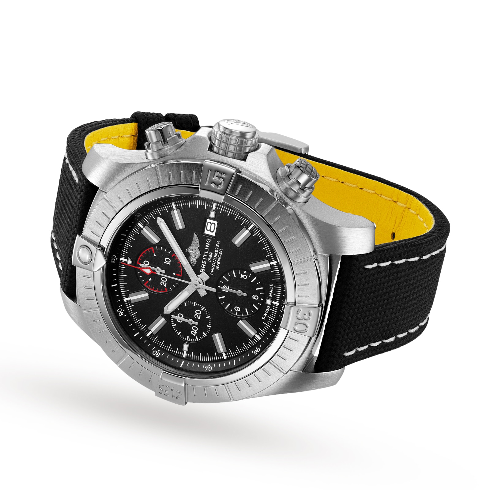 Breitling Avenger A13375101B1X2 | 48mm Stainless Steel Automatic Black Watch - Image 3