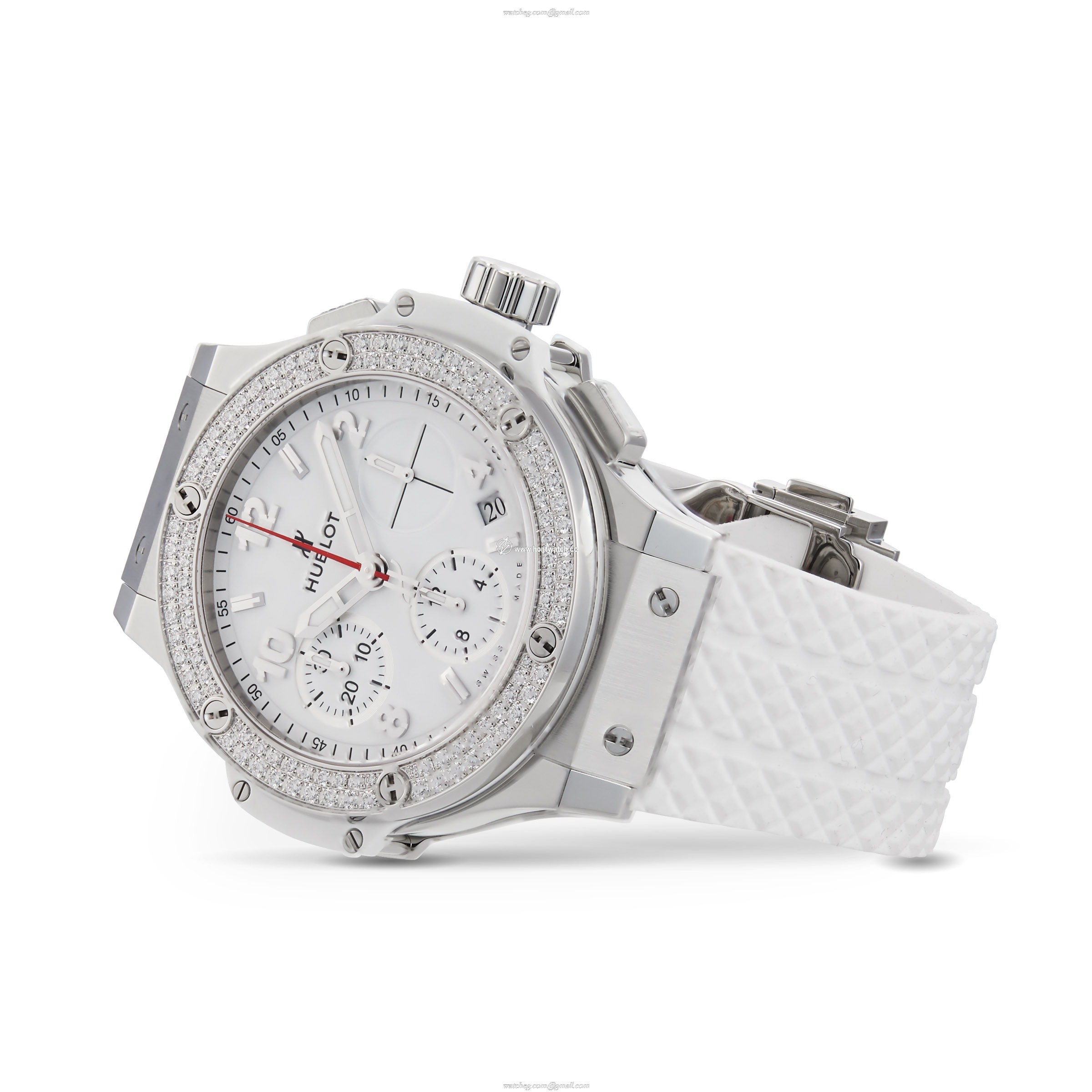 Hublot Big Bang 41mm Stainless Steel Automatic White Dial Replica Watch - Image 2