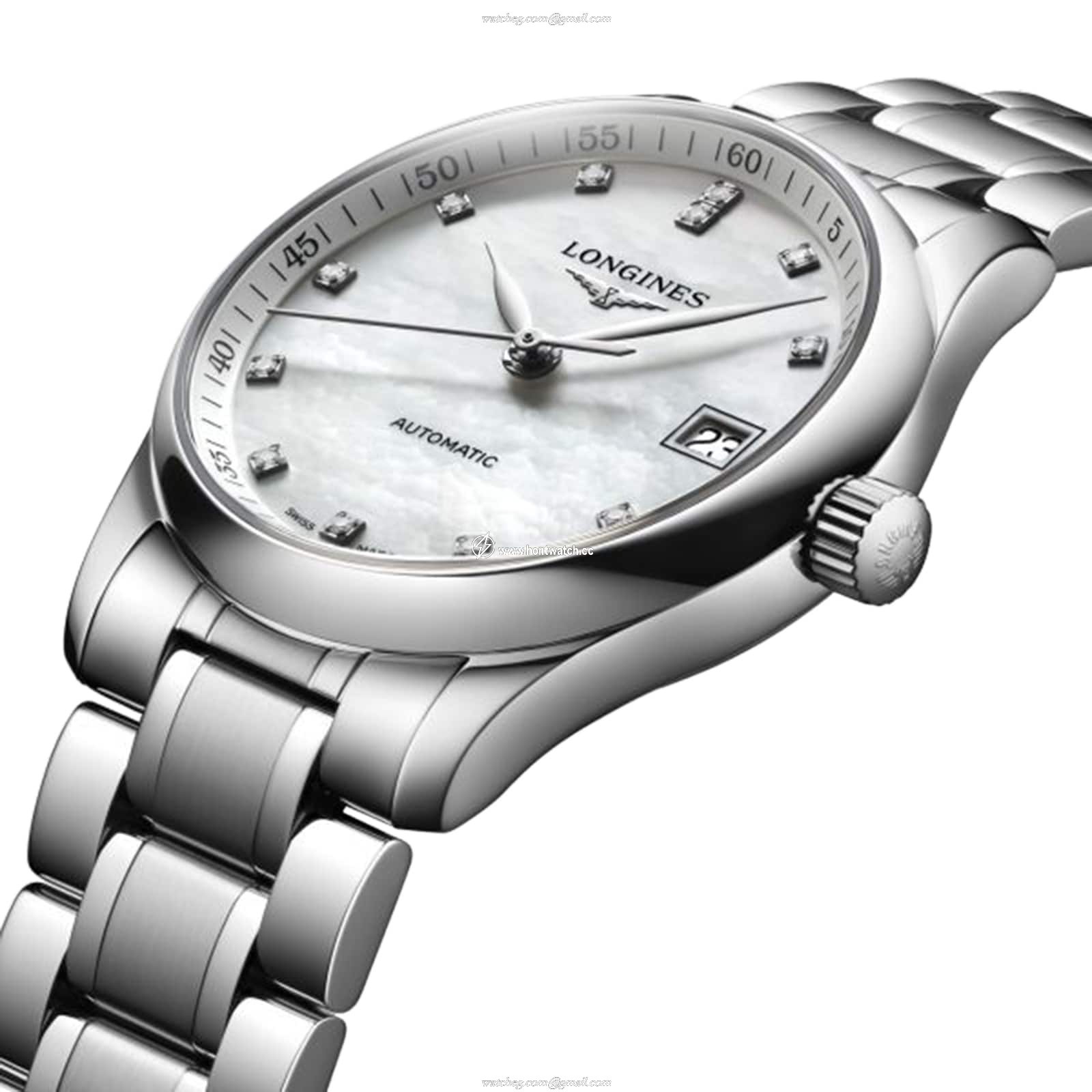 Longines Master Collection L23574876 - 34mm Automatic White Dial - Stainless Steel - Image 2